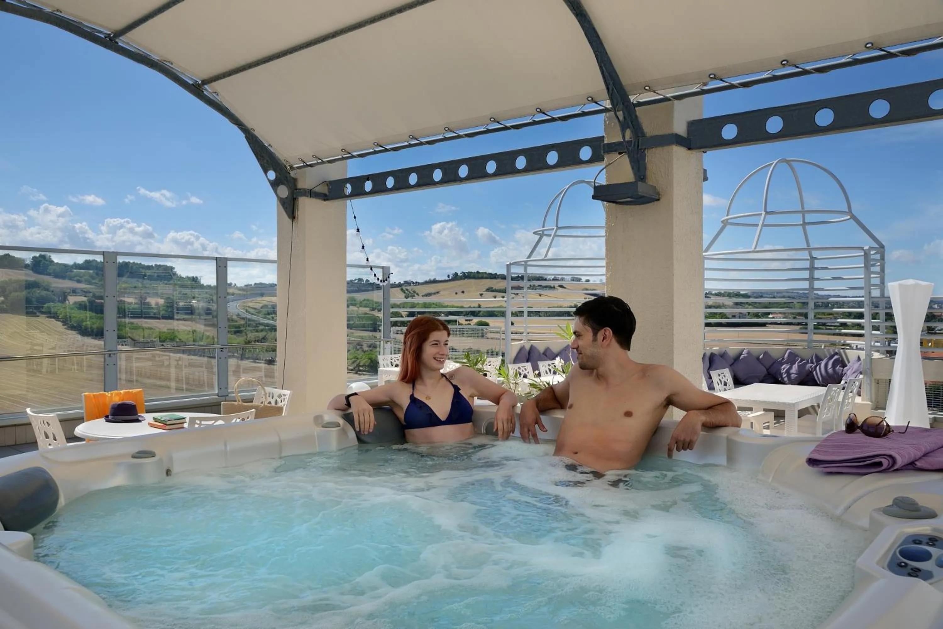 Hot Tub in Hotel Nuovo Diana