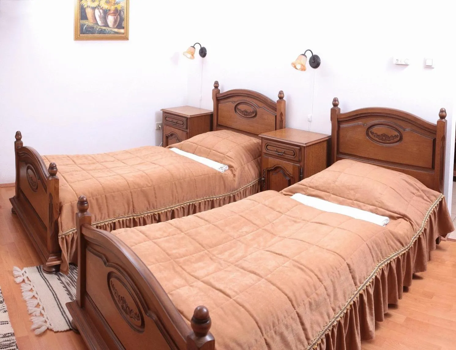 Bed in Sarokhaz Panzio