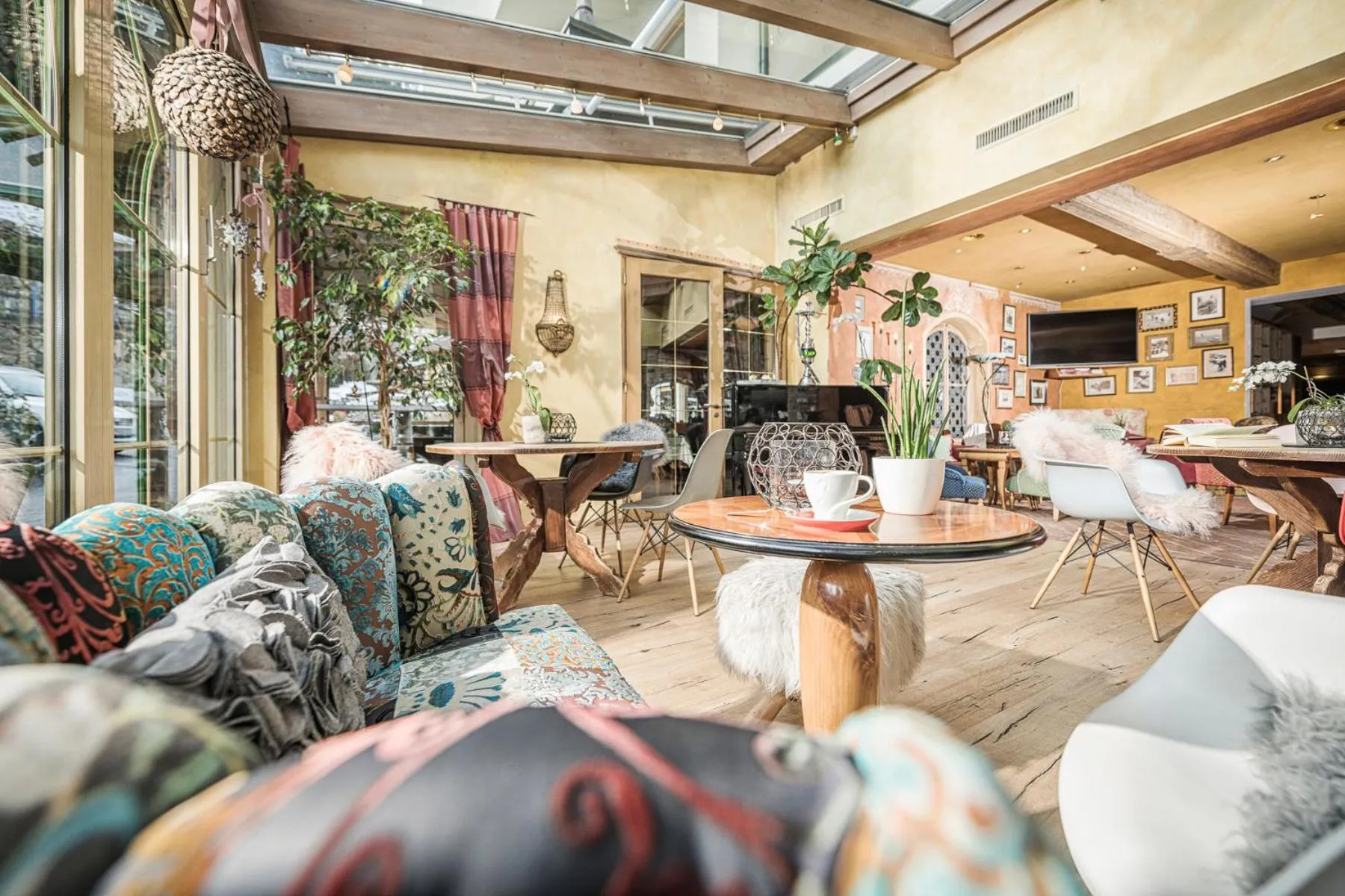 Lounge or bar in Alpin Family Resort Seetal