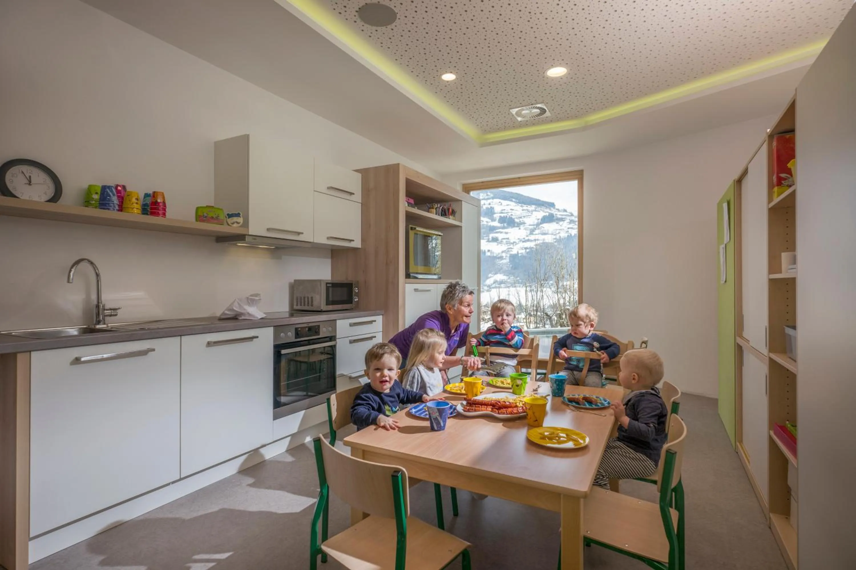 Restaurant/places to eat in Alpin Family Resort Seetal