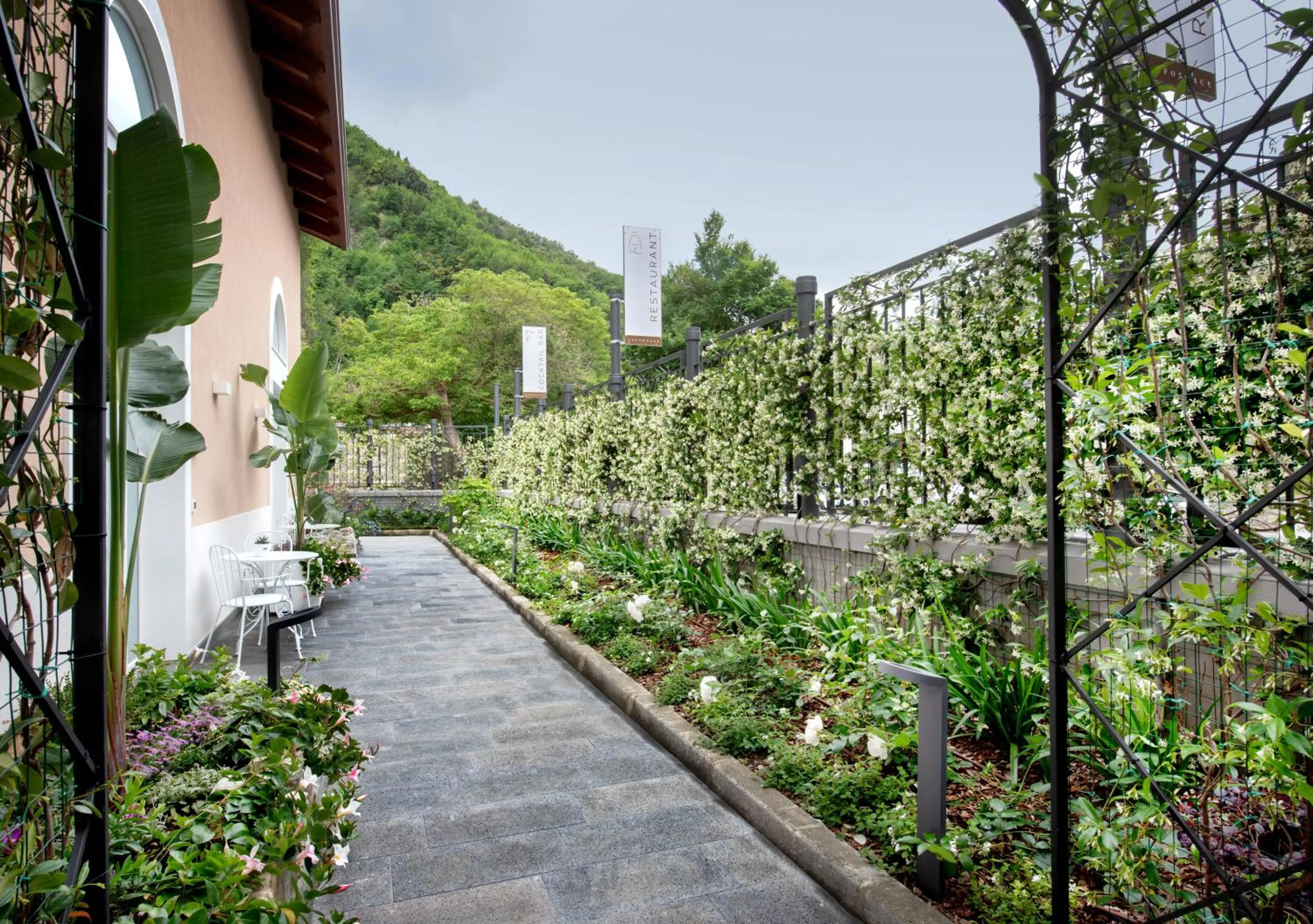 Garden in La Fornace Relais & Spa