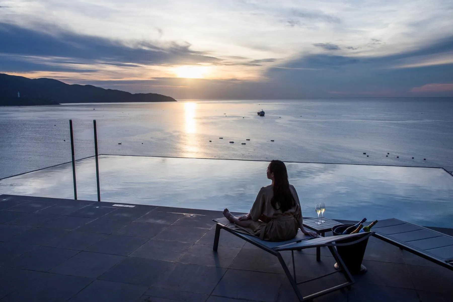 Sea view in Chicland Boutique Danang Beach Hotel