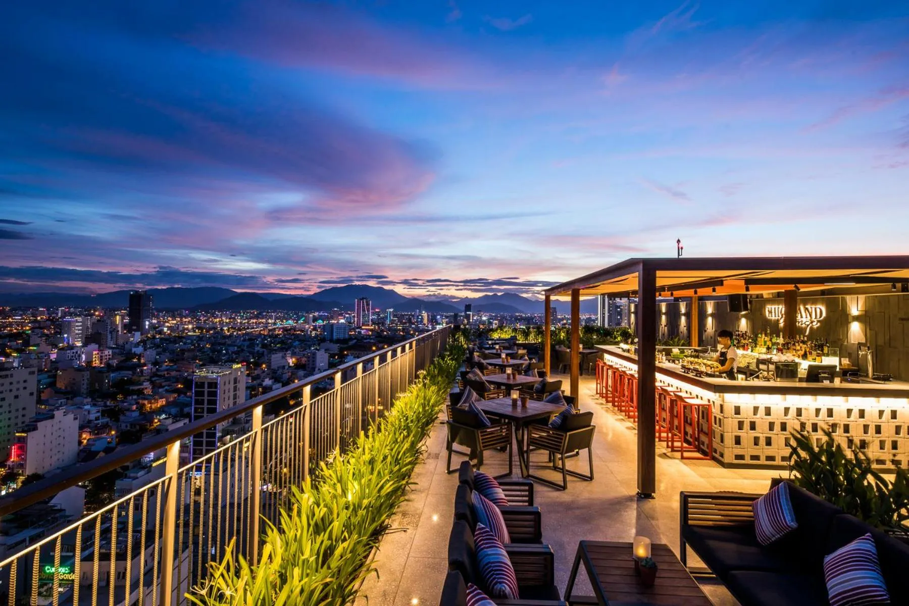 Lounge or bar in Chicland Boutique Danang Beach Hotel