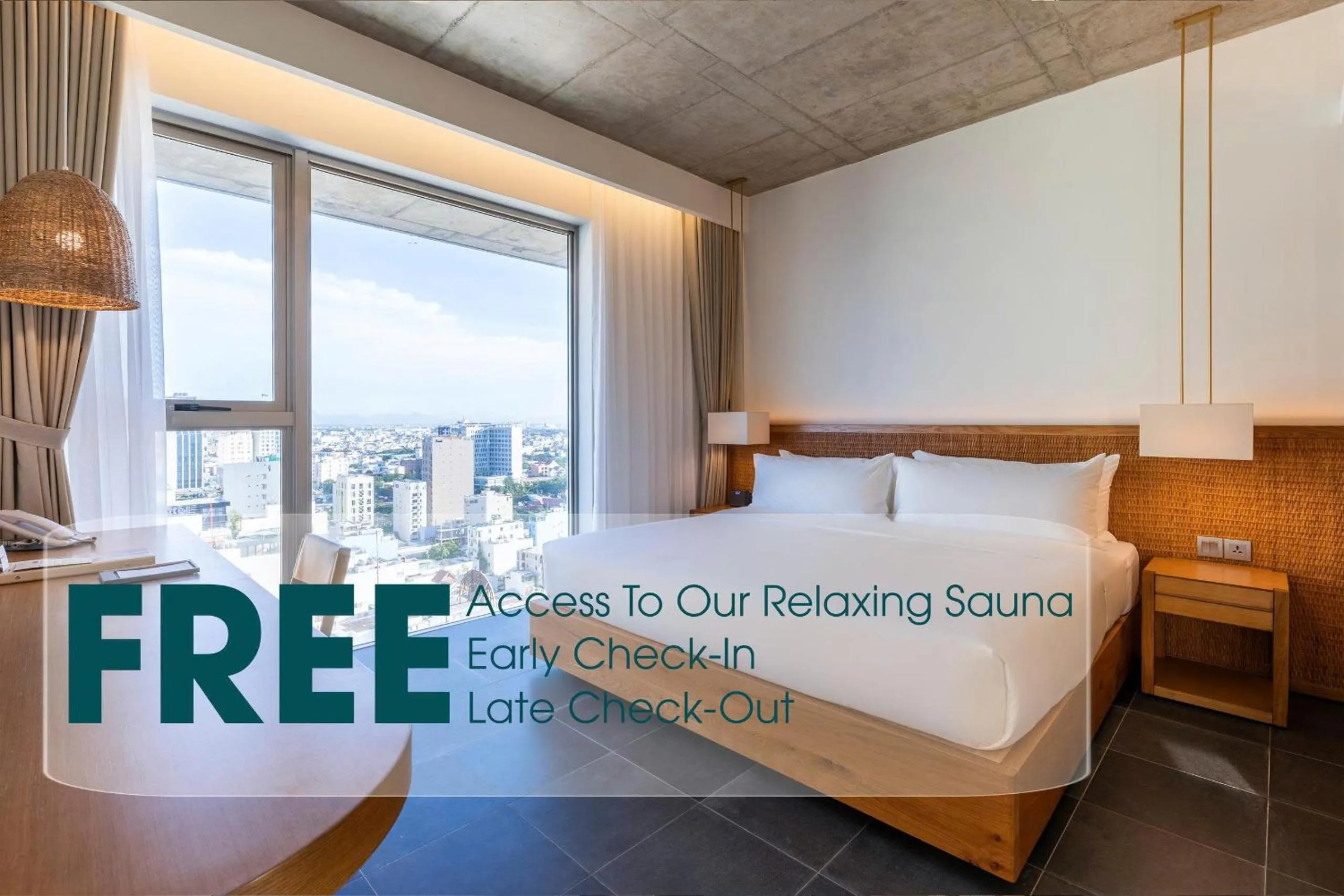 Photo of the whole room, Bed in Chicland Boutique Danang Beach Hotel