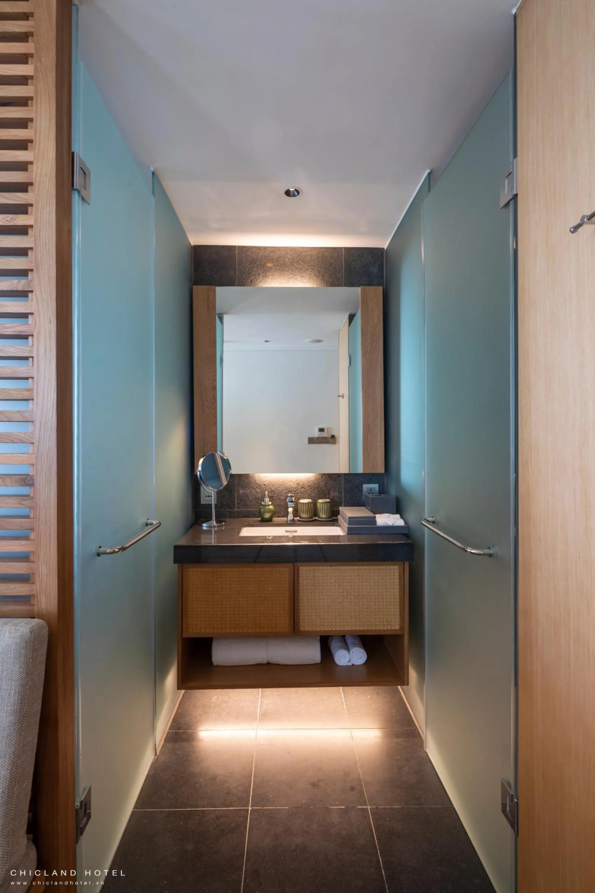 Bathroom, Bed in Chicland Boutique Danang Beach Hotel