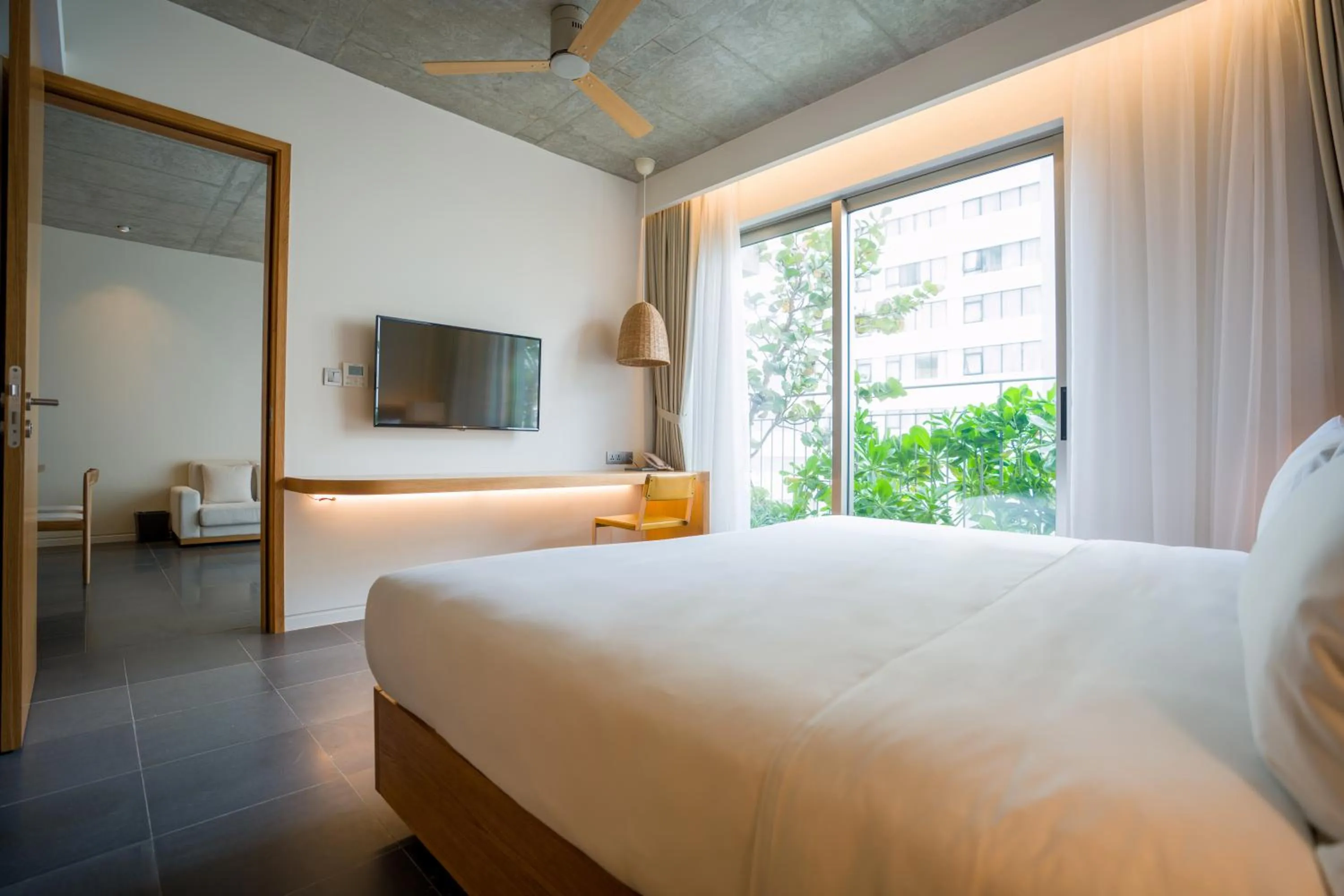 Bed in Chicland Boutique Danang Beach Hotel