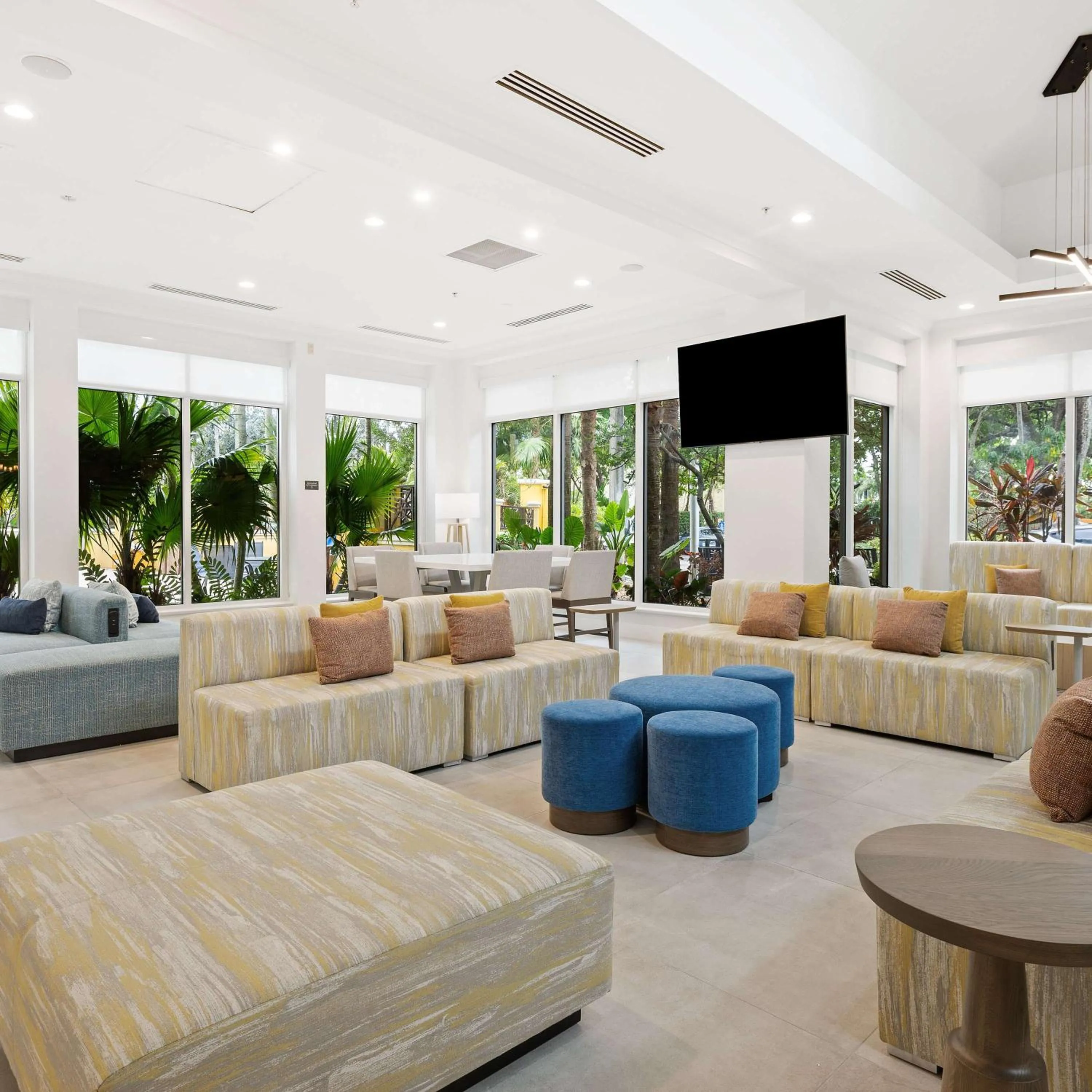 Lobby or reception in Hilton Garden Inn Ft. Lauderdale Airport-Cruise Port