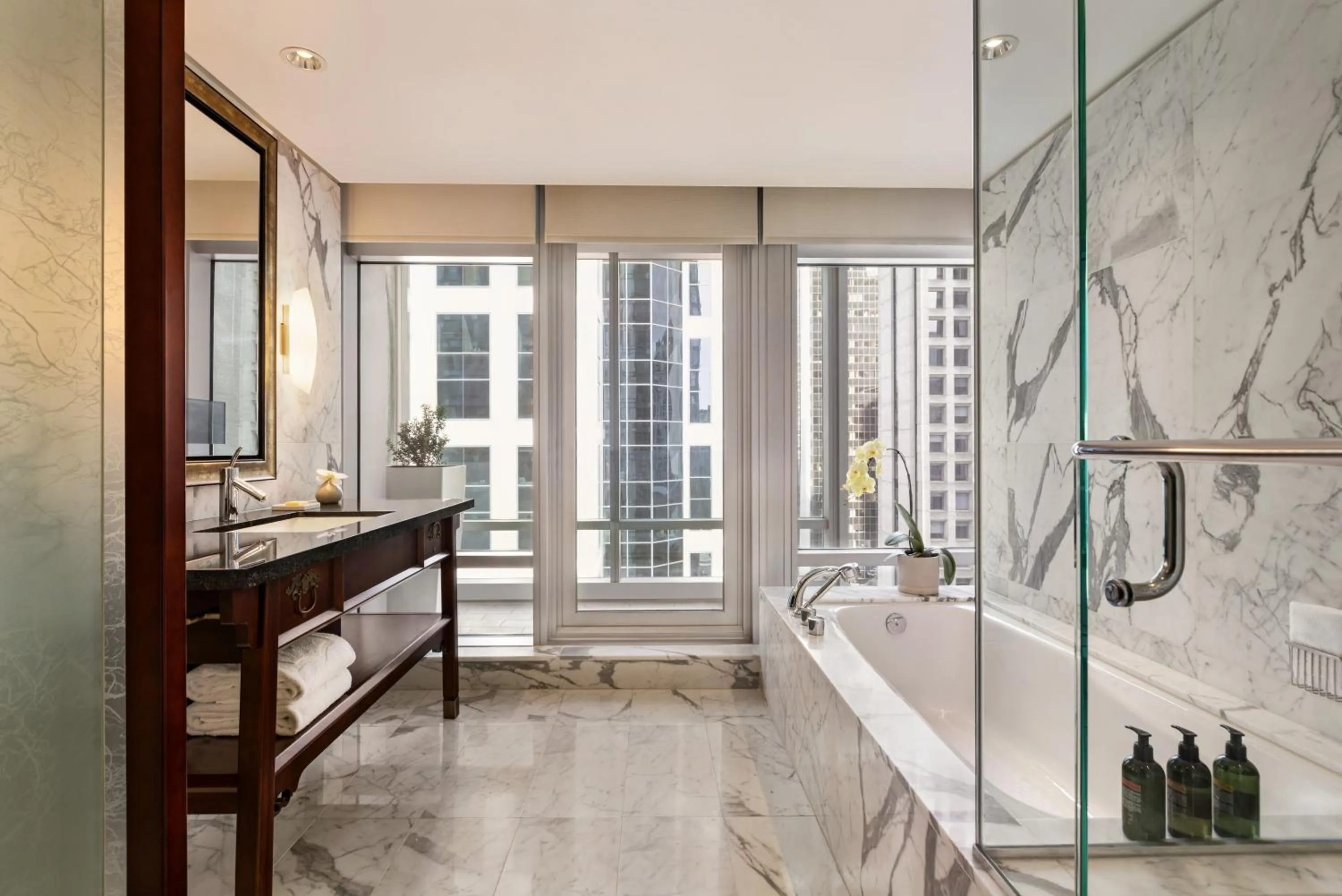 Bathroom in Shangri-La Vancouver