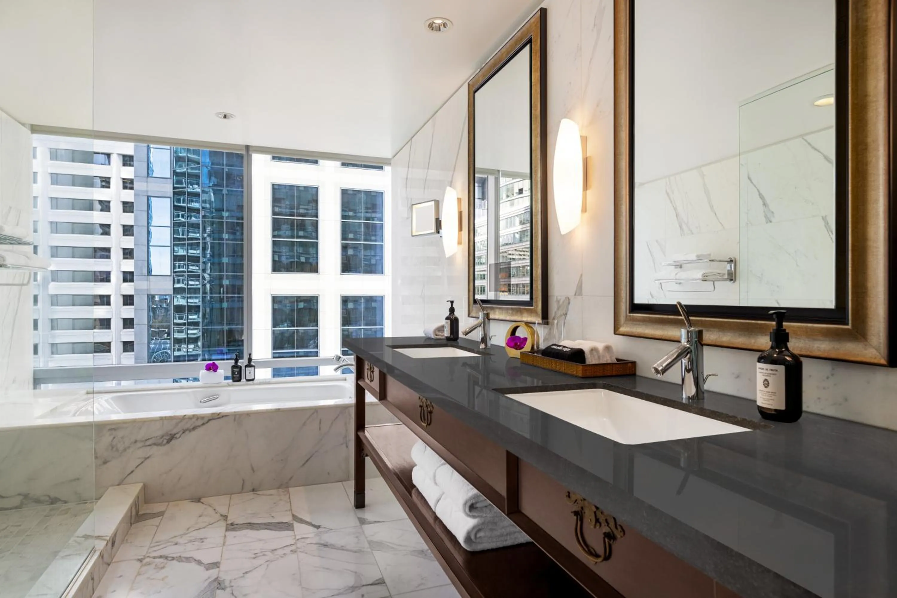 Bathroom in Shangri-La Vancouver