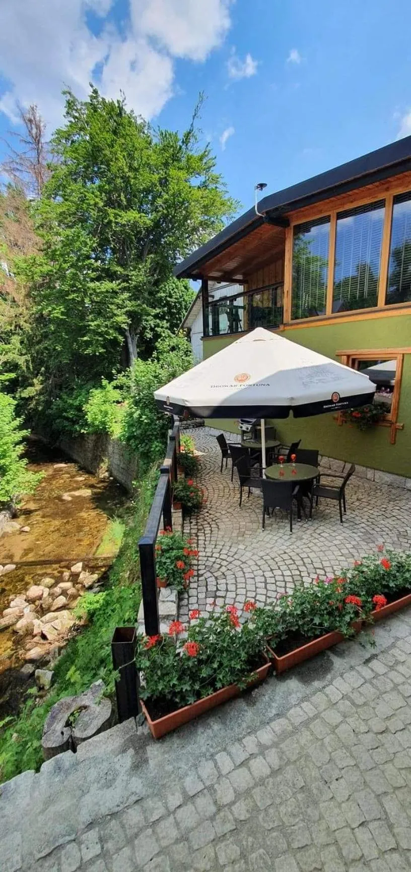 Garden in Gościniec Pod Lipą