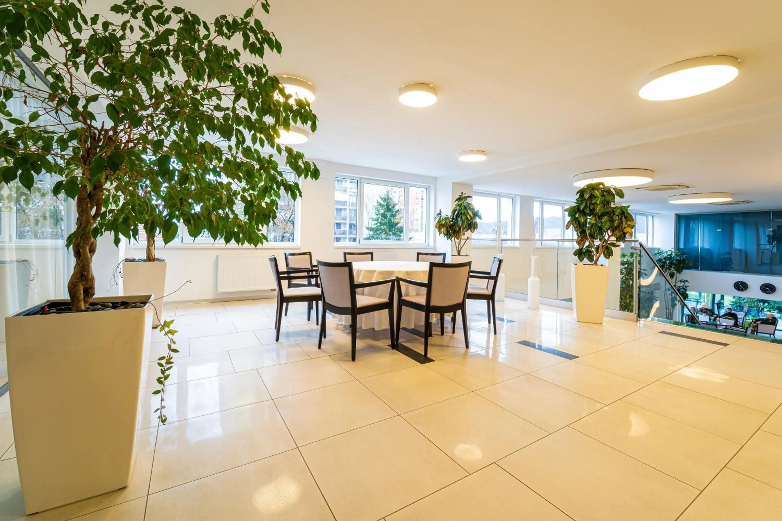 Seating area in Hotel Alibaba