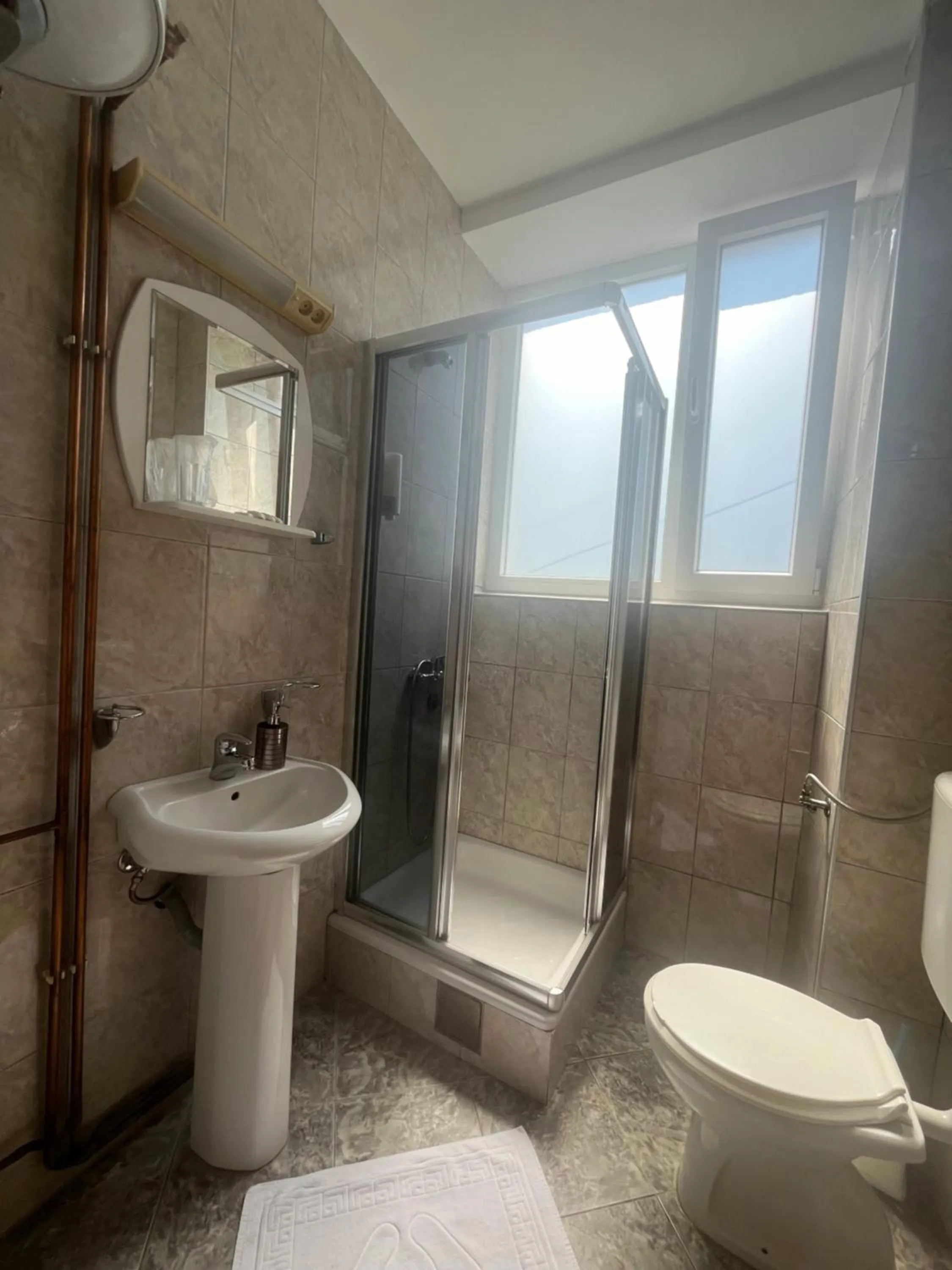 Bathroom in Hotel Dulovic