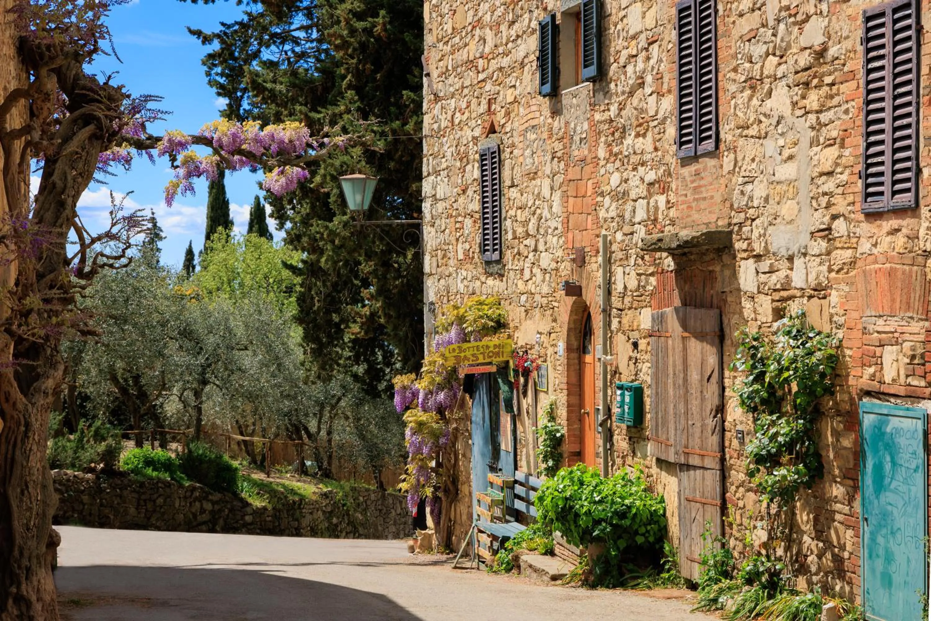 Street view in Castello di Fonterutoli Wine Resort