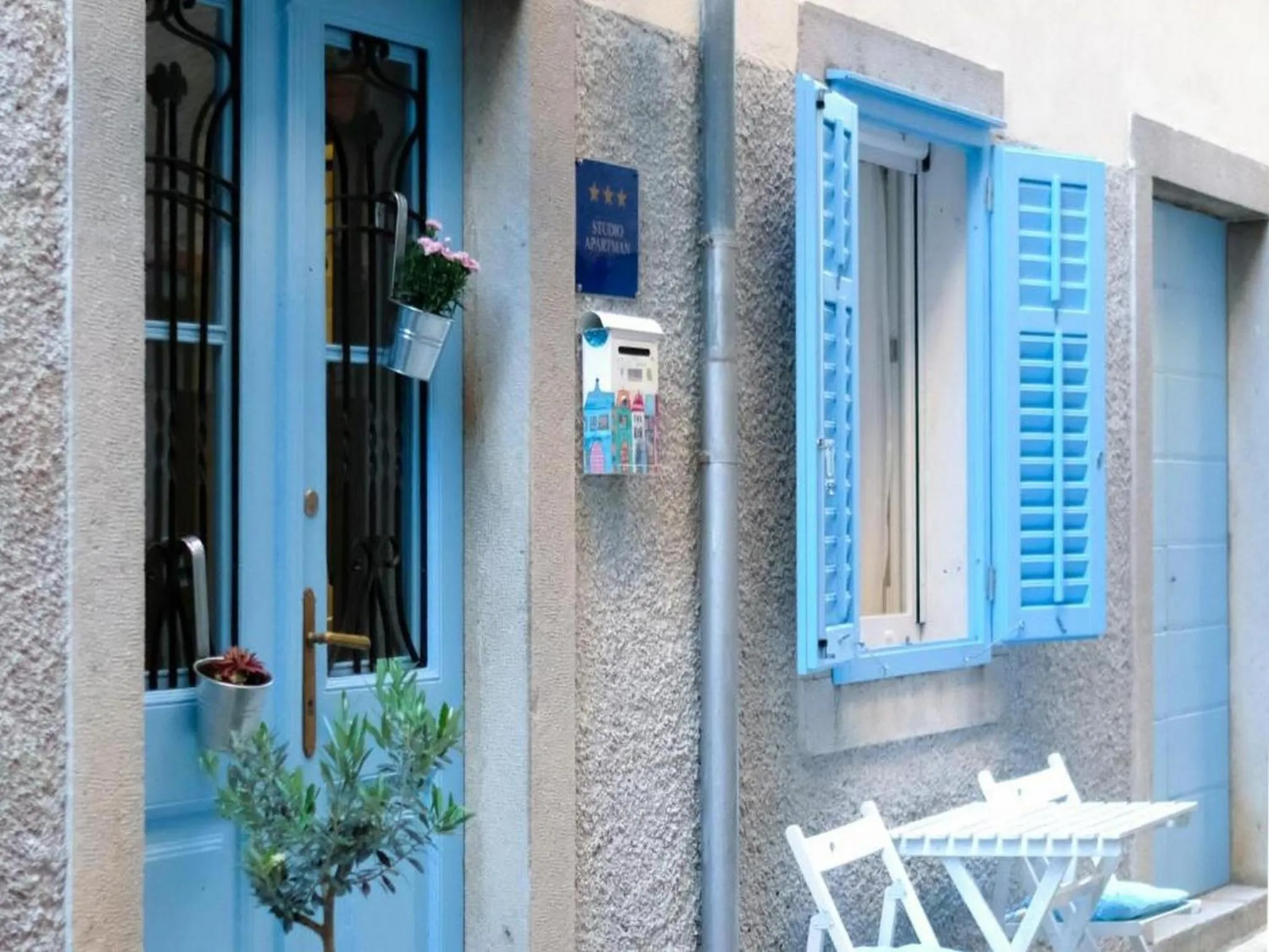 Property building in Apartments Blue Lavender