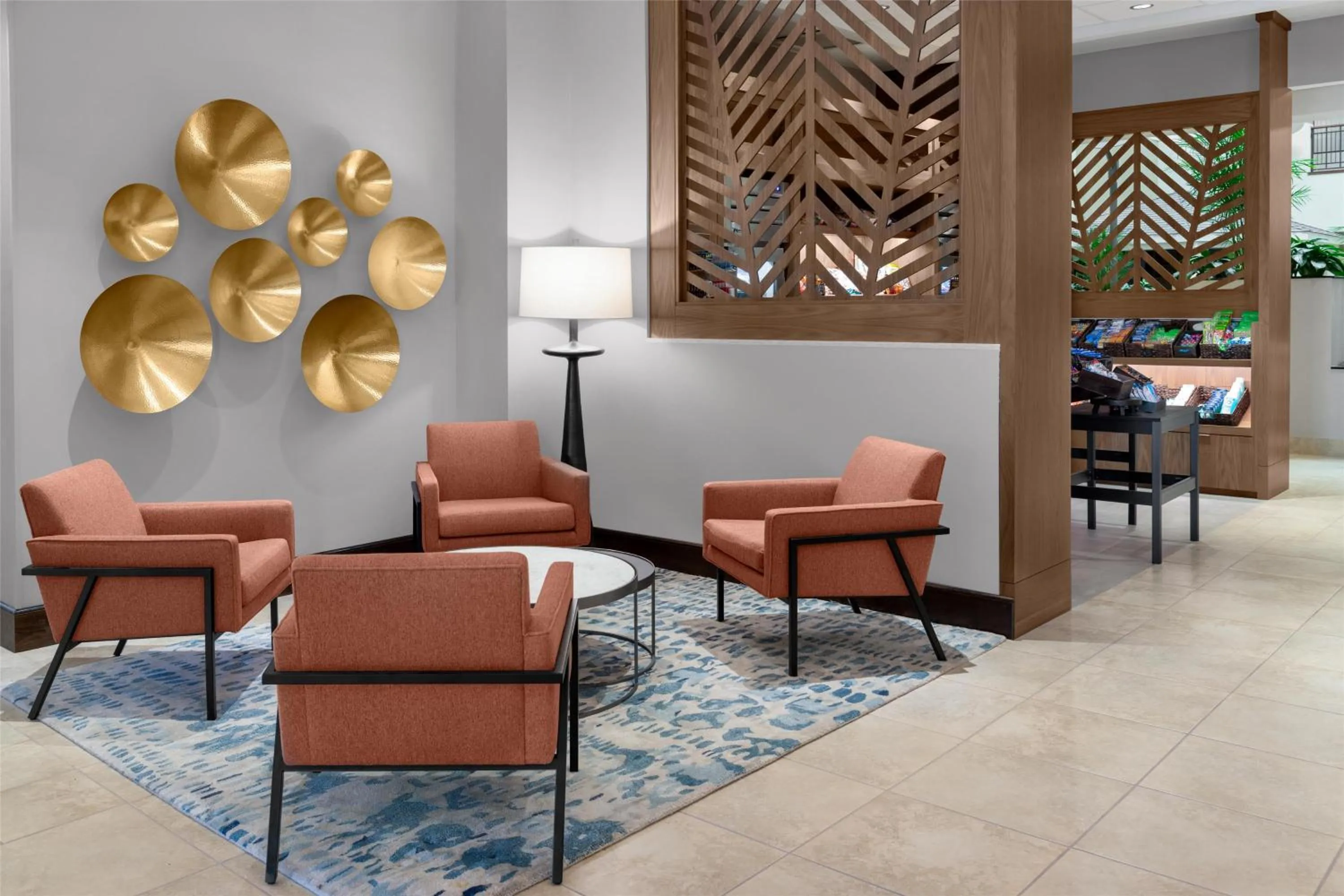 Lobby or reception in Embassy Suites Fort Myers - Estero