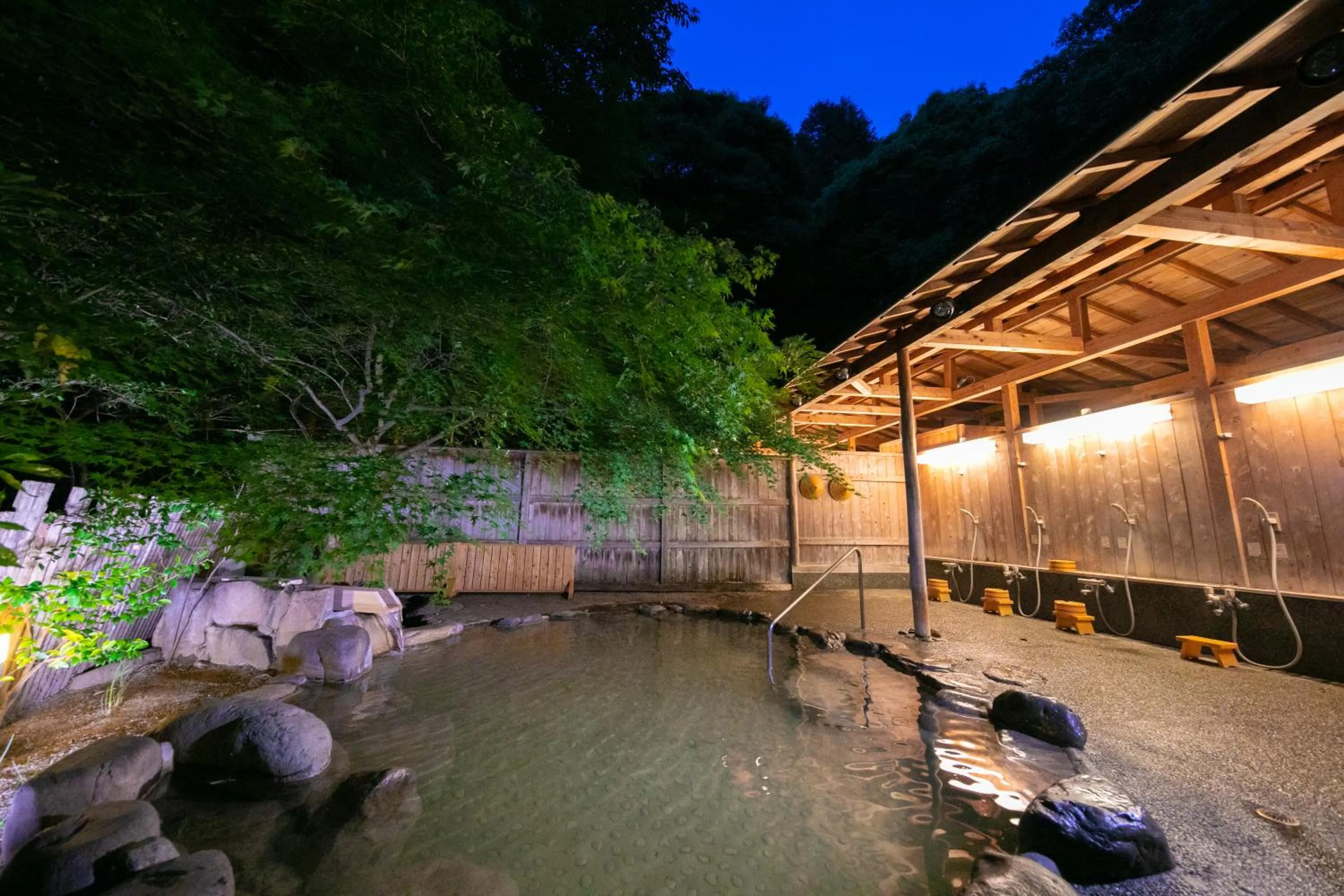 Hot Spring Bath in Yumoto Ueyama Ryokan