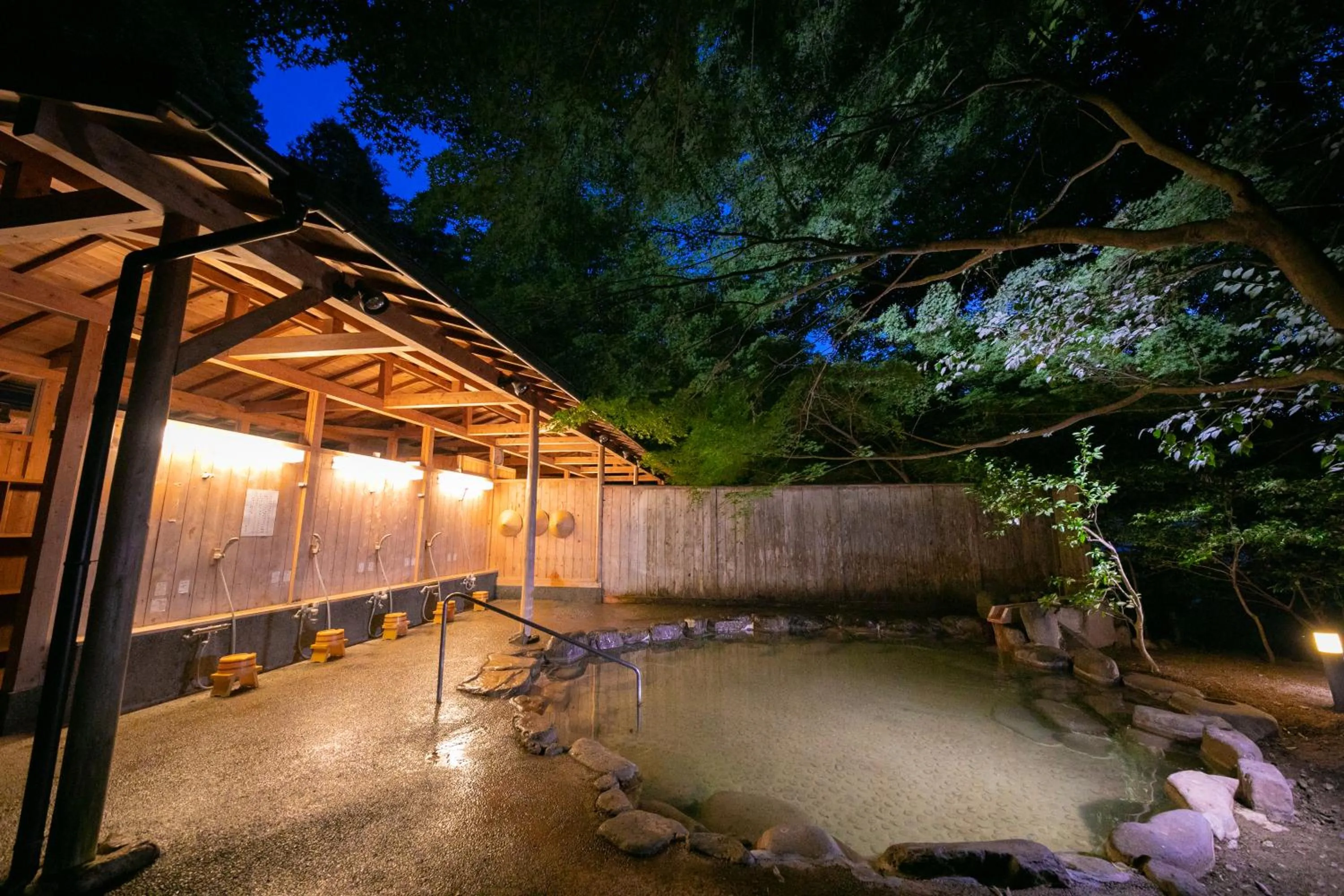 Hot Spring Bath in Yumoto Ueyama Ryokan