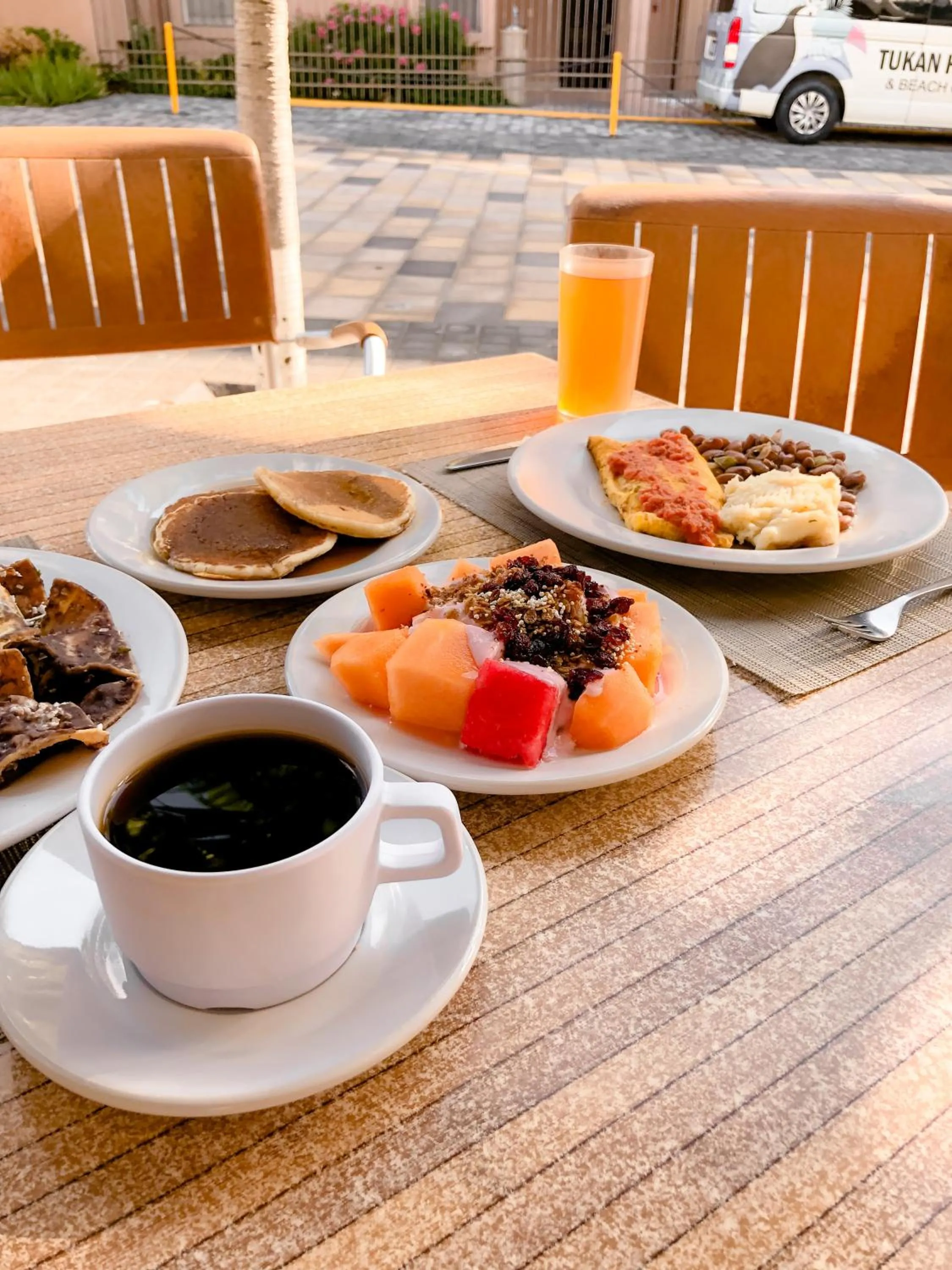 Restaurant/places to eat in Tukan Hotel Playa del Carmen