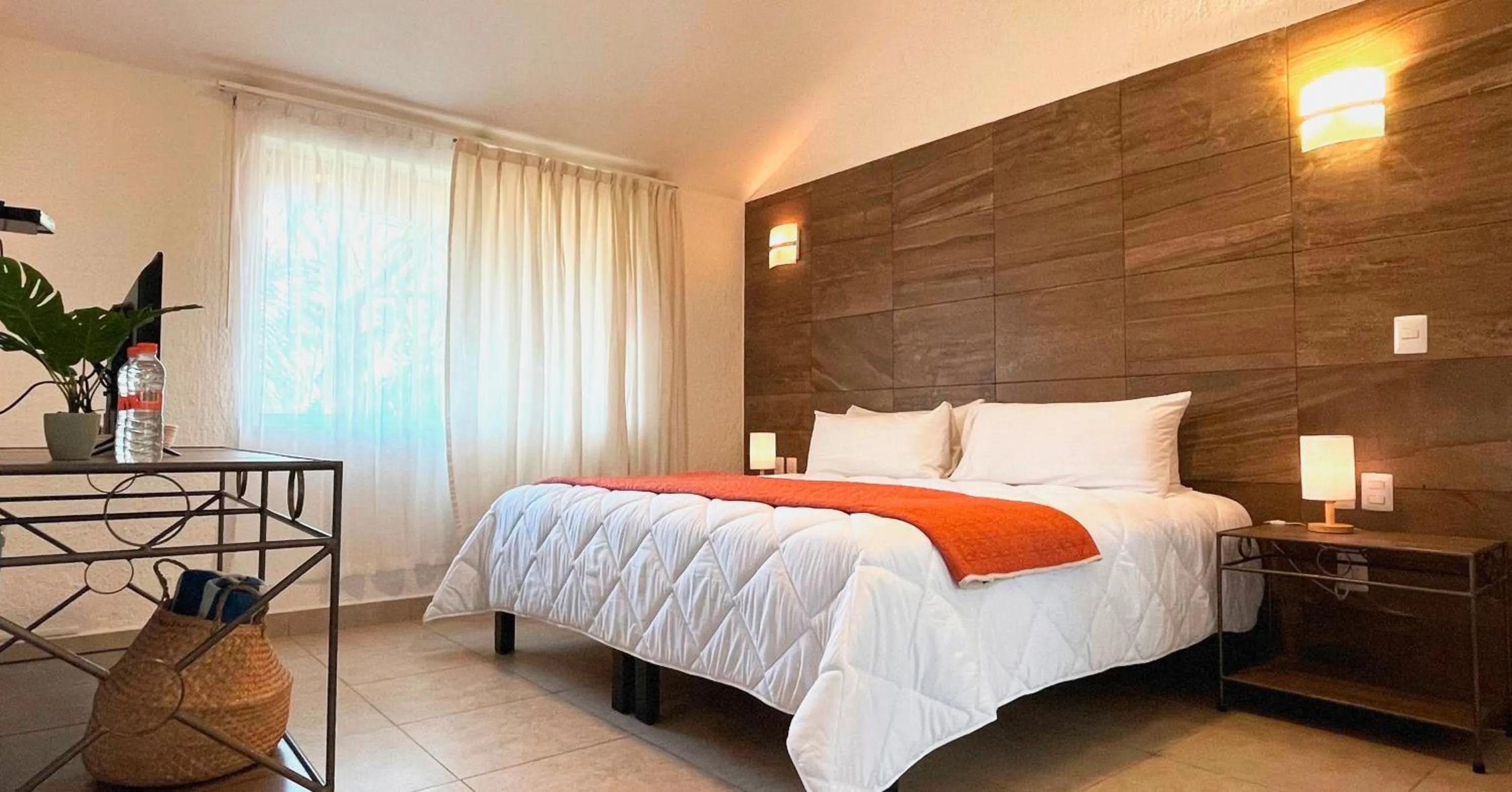Bed in Tukan Hotel Playa del Carmen