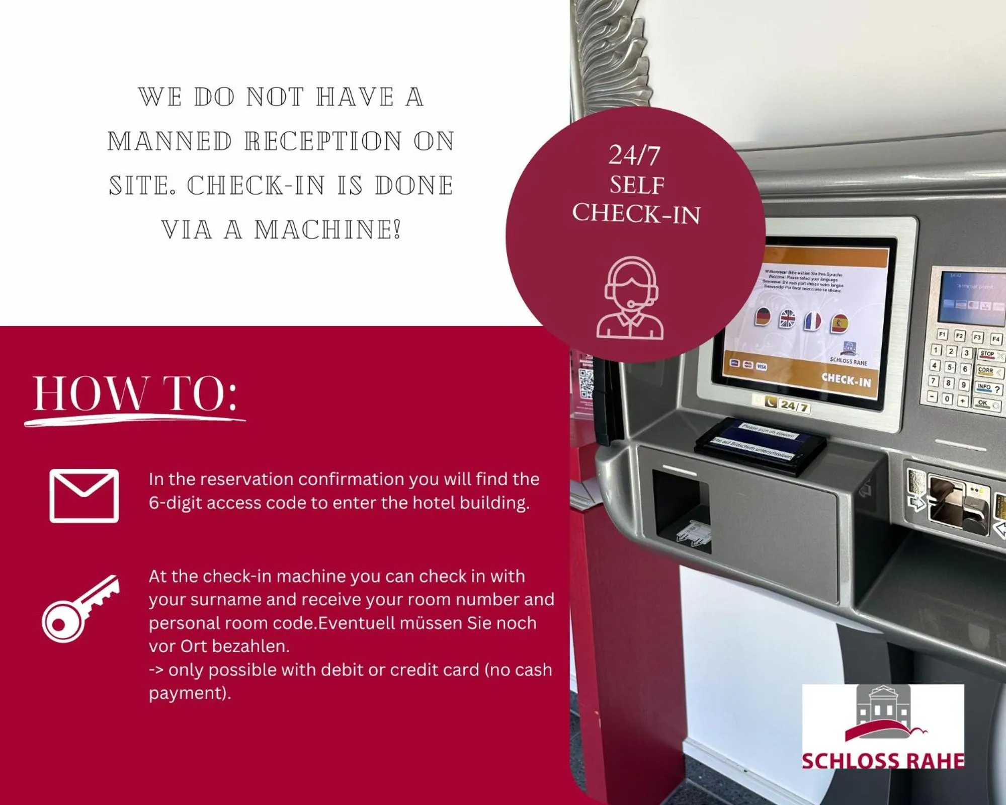 Lobby or reception in Boardinghouse Rathsmühle