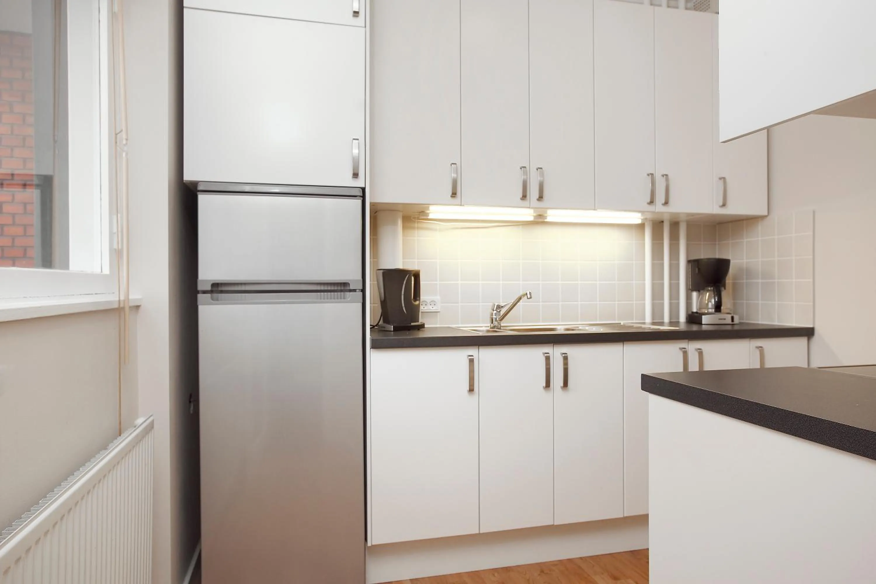 Kitchen or kitchenette in Hotel Copenhagen Apartments