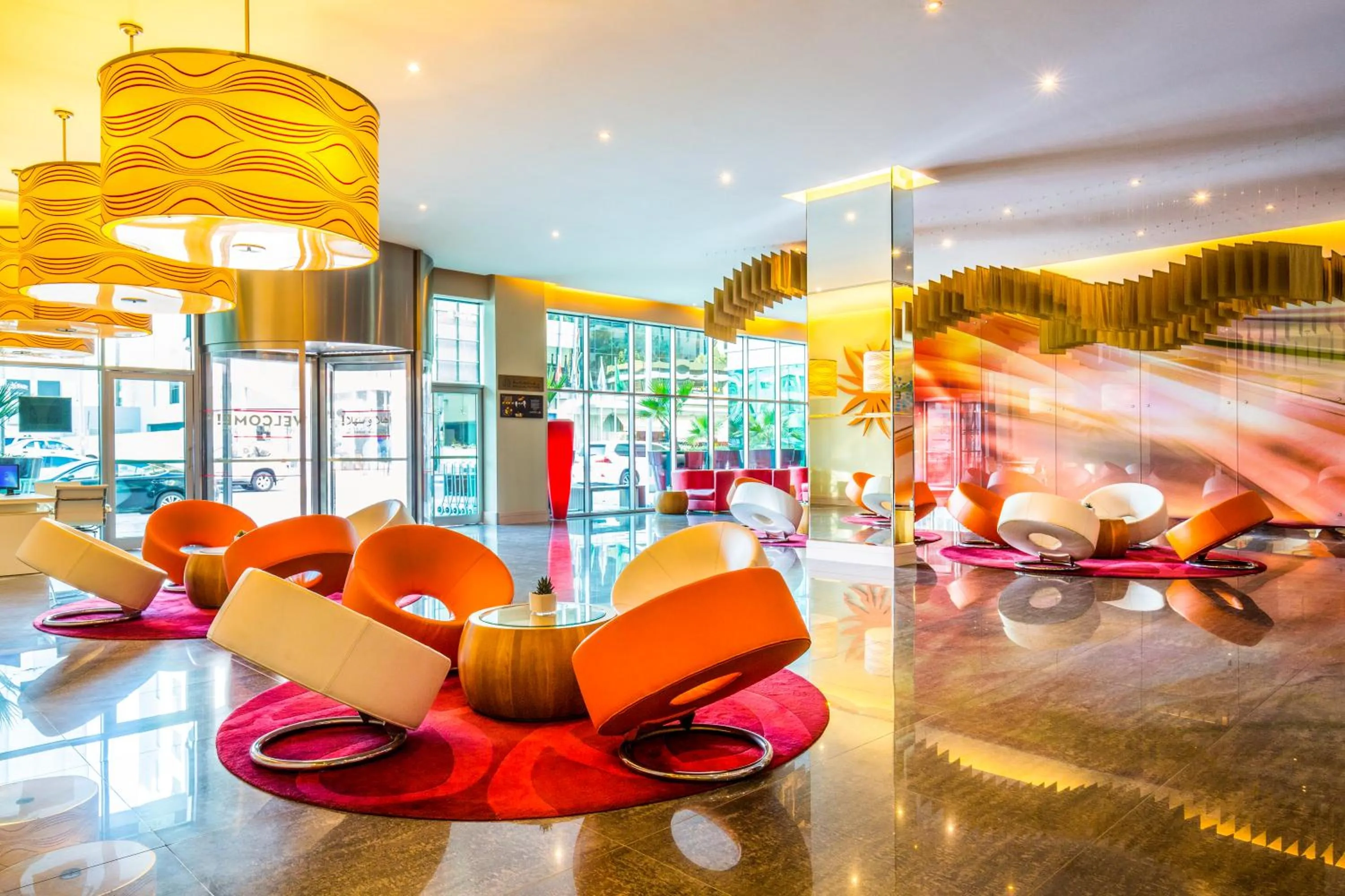 Area and facilities in ibis Mall Avenue Dubai