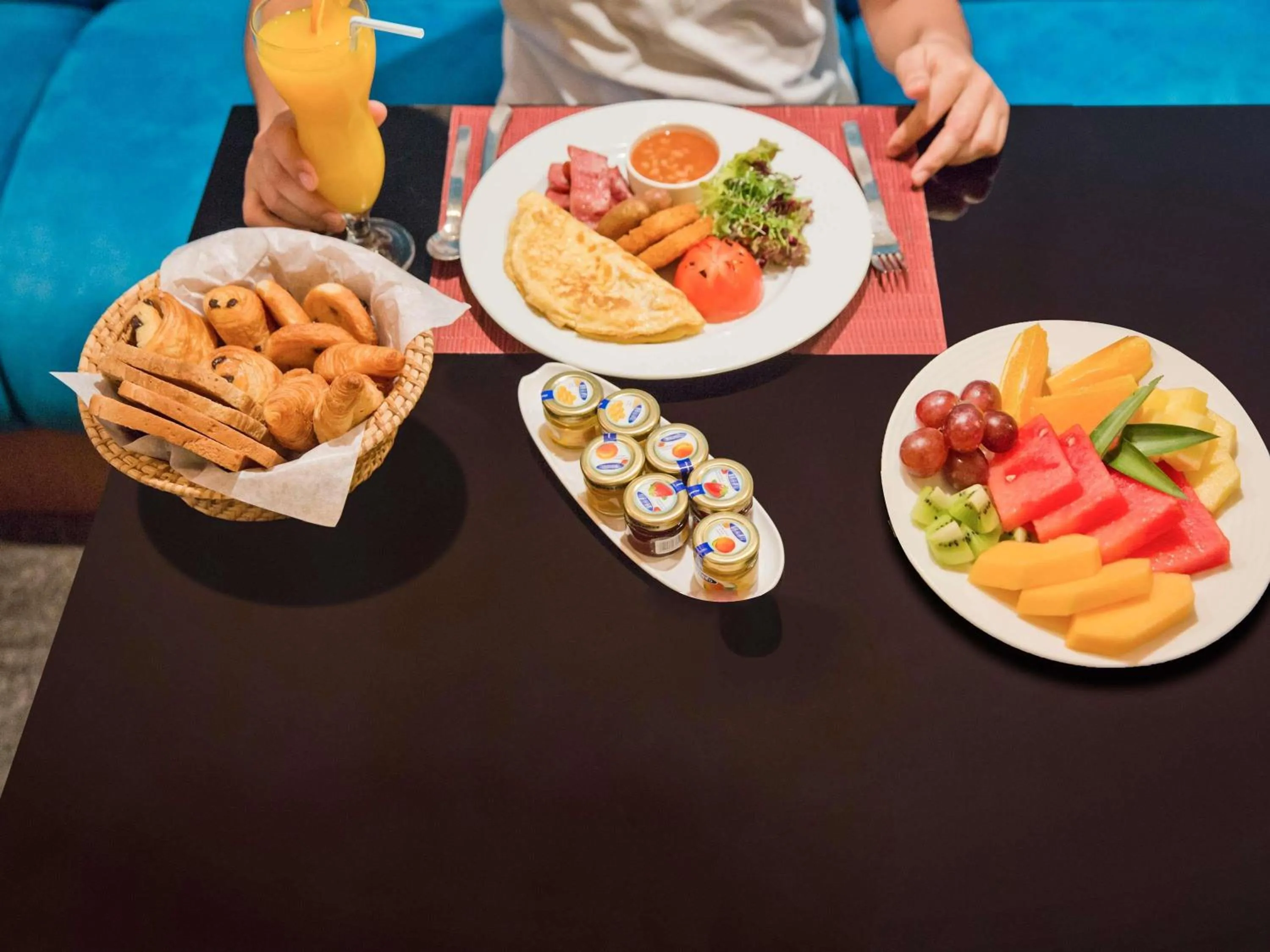 Breakfast in ibis Mall Avenue Dubai