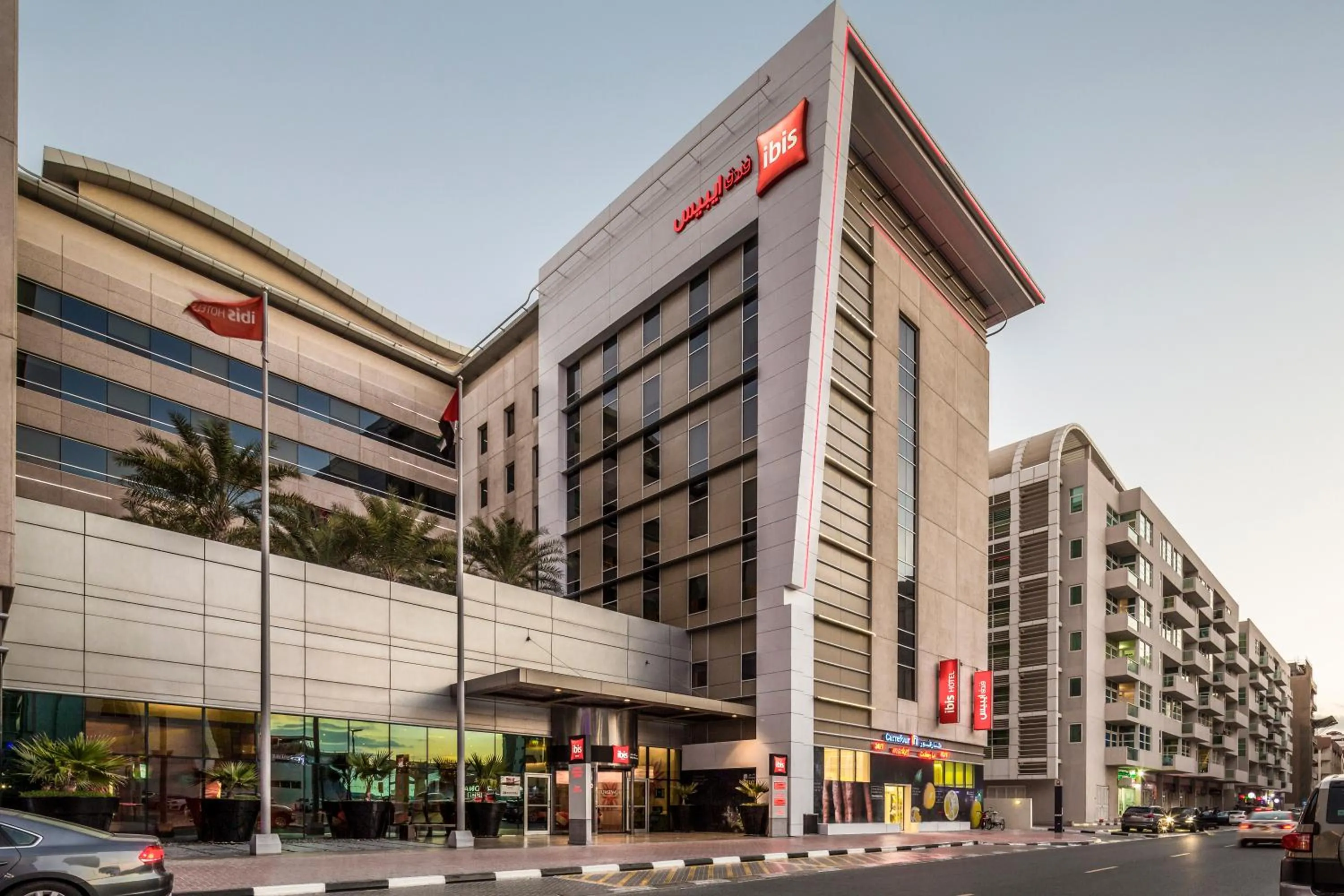 Property building in ibis Mall Avenue Dubai
