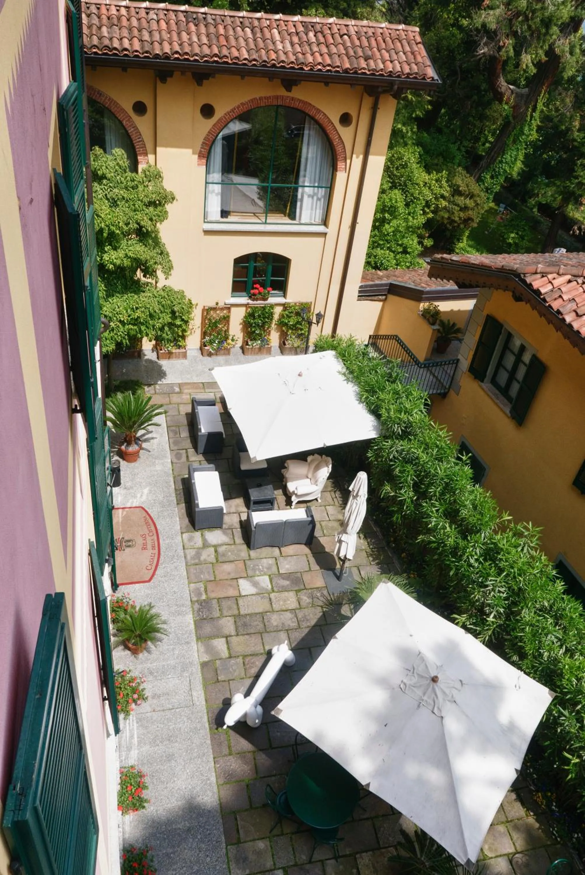 Garden in Relais Casali della Cisterna