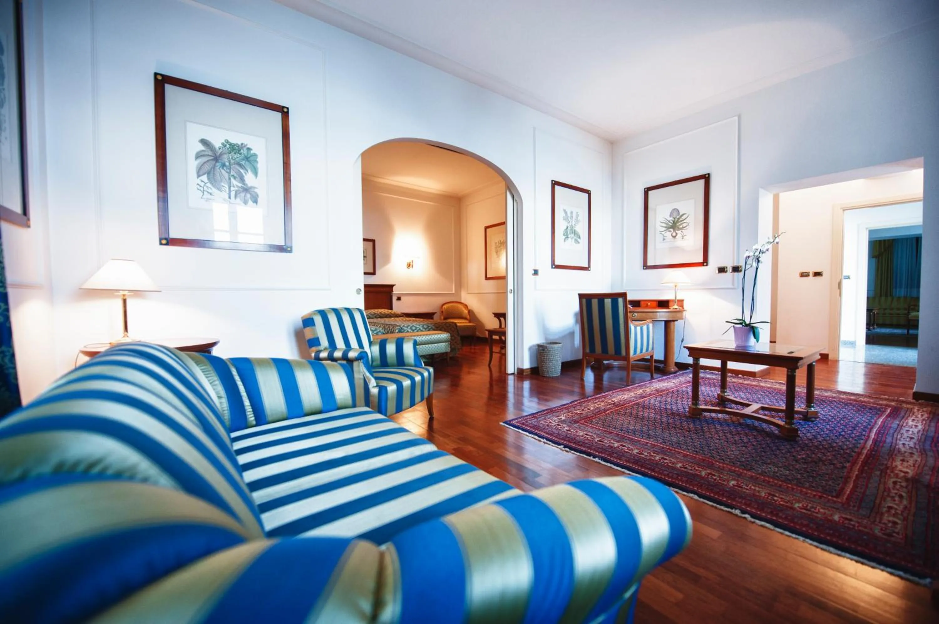 Living room in Relais Casali della Cisterna