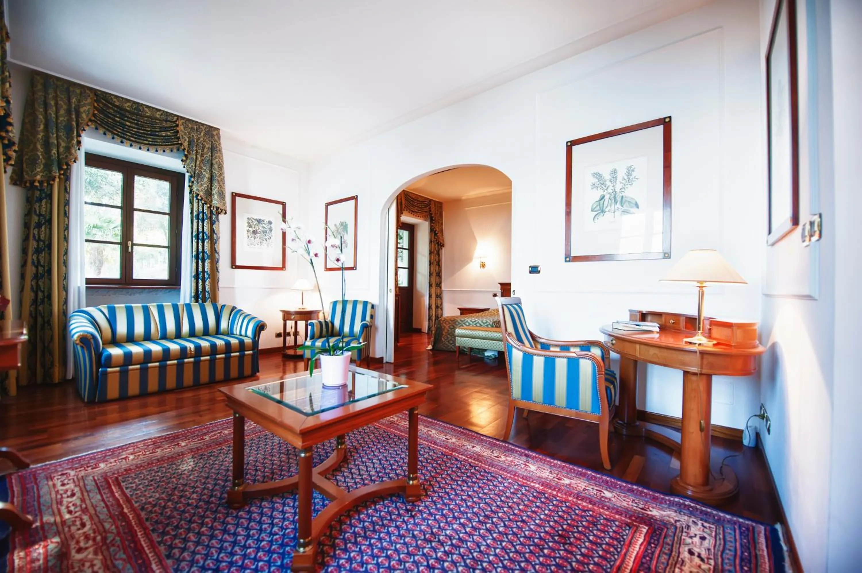 Living room in Relais Casali della Cisterna