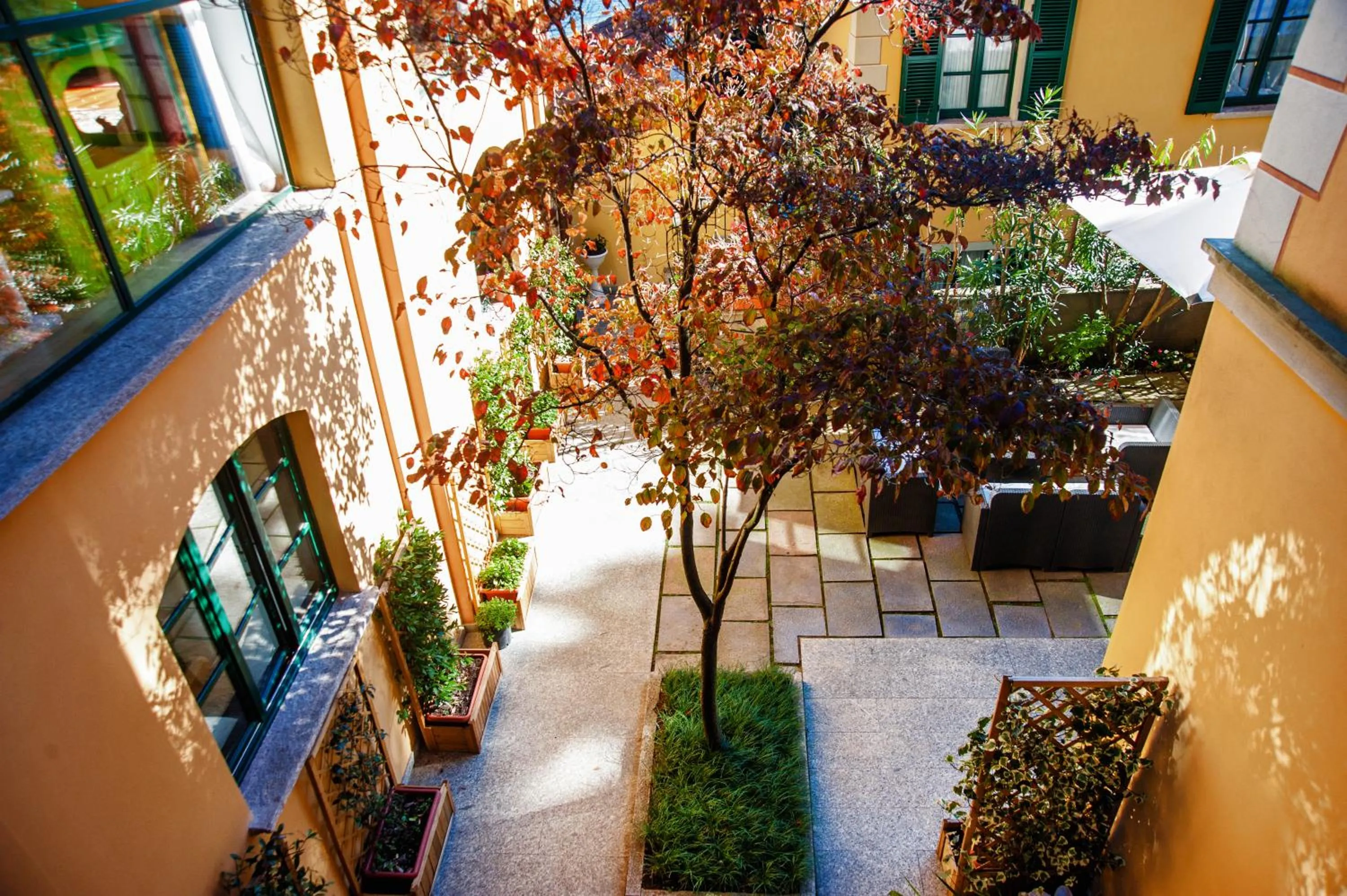 Decorative detail in Relais Casali della Cisterna