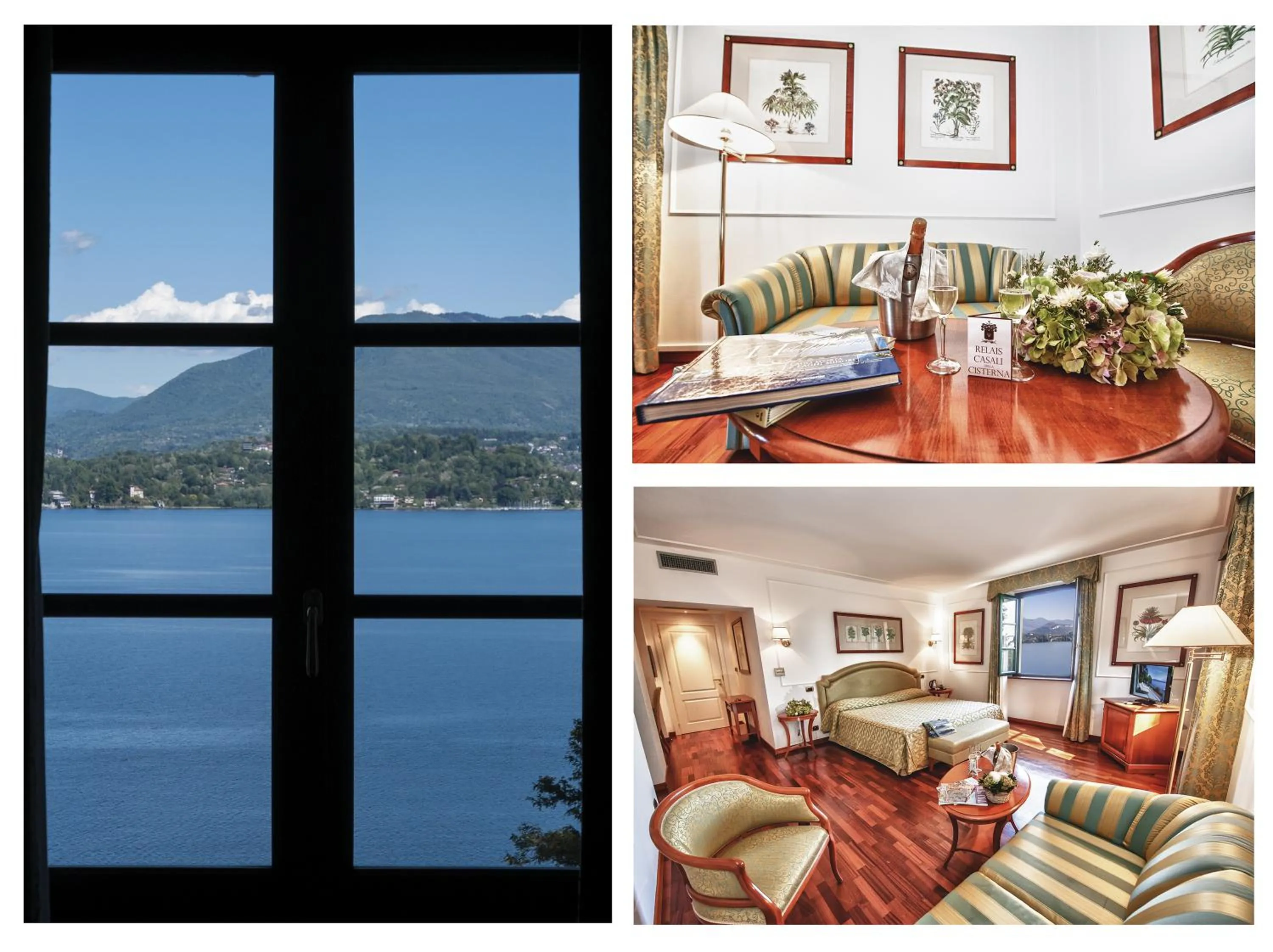 Living room in Relais Casali della Cisterna