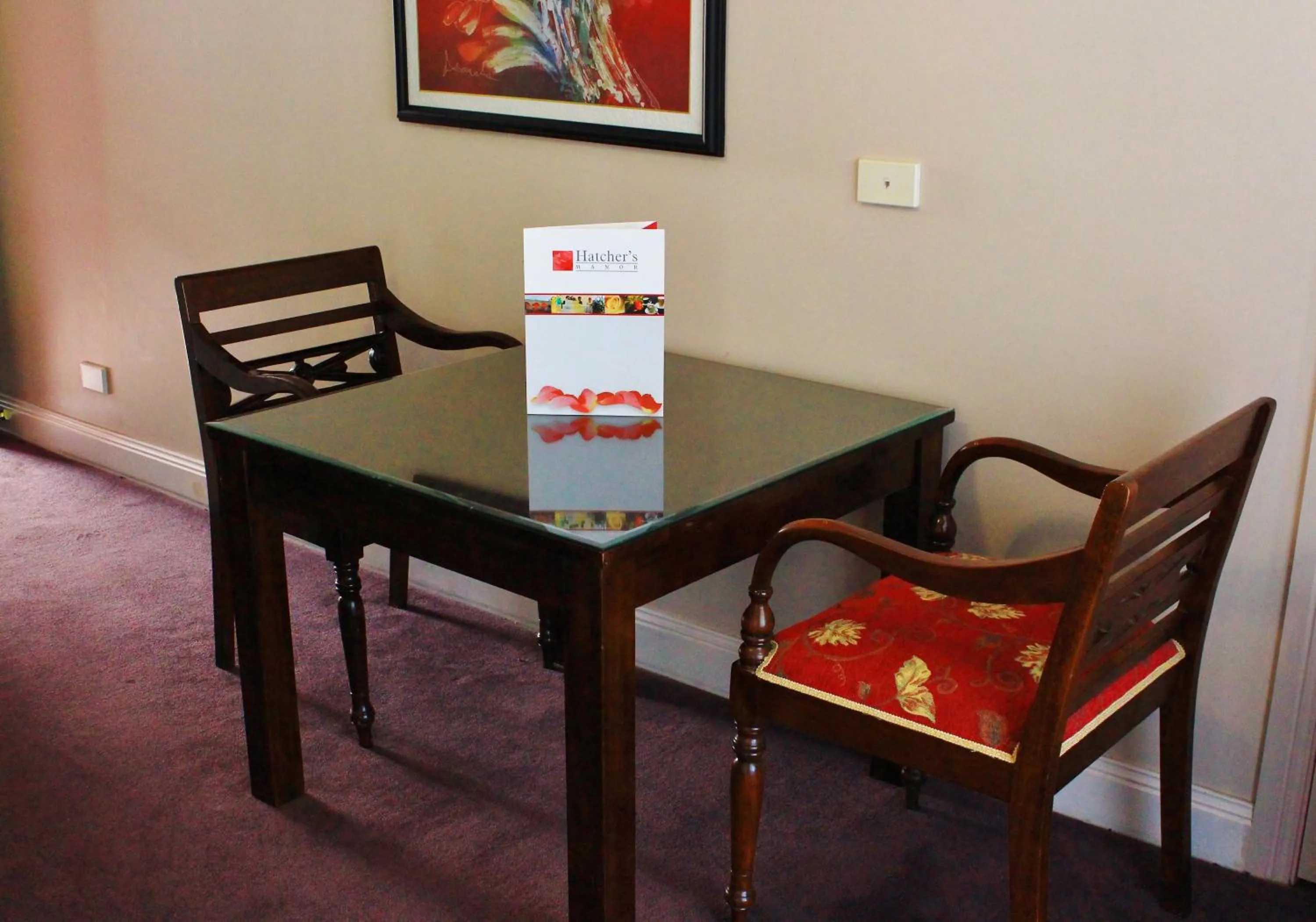 Dining area in Hatchers Richmond Manor