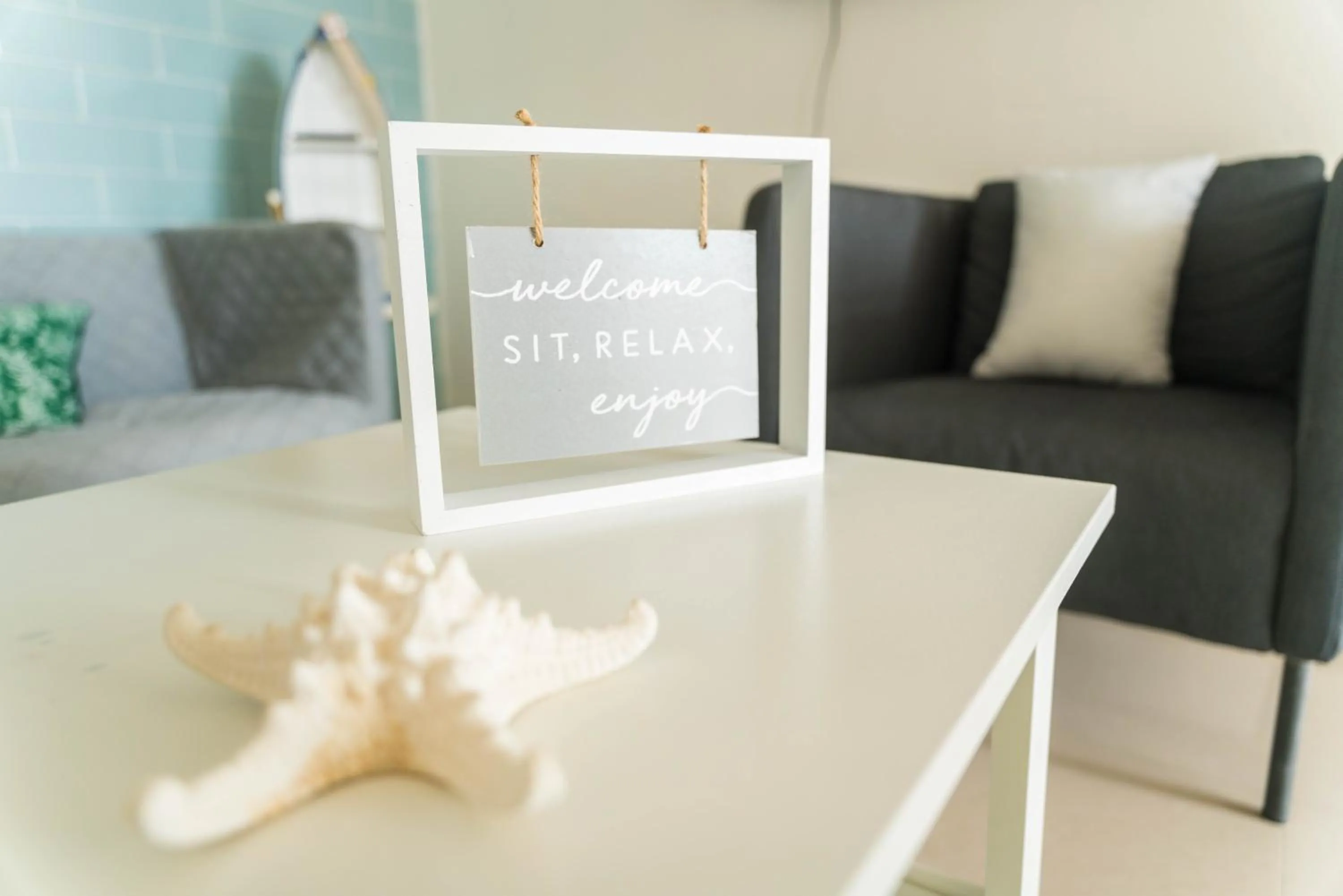 Living room in The Pelican Poshtel