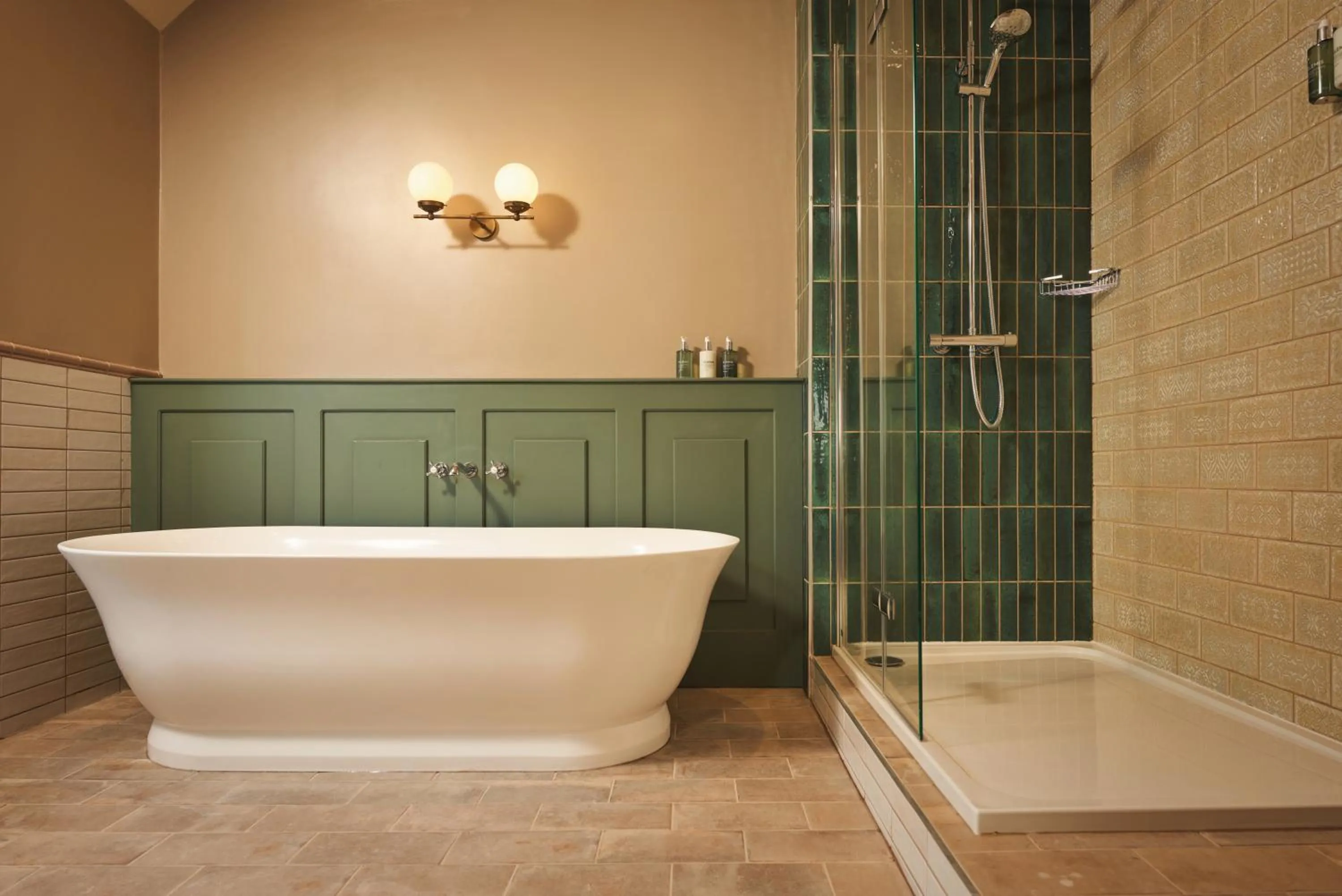 Shower in The Rising Sun