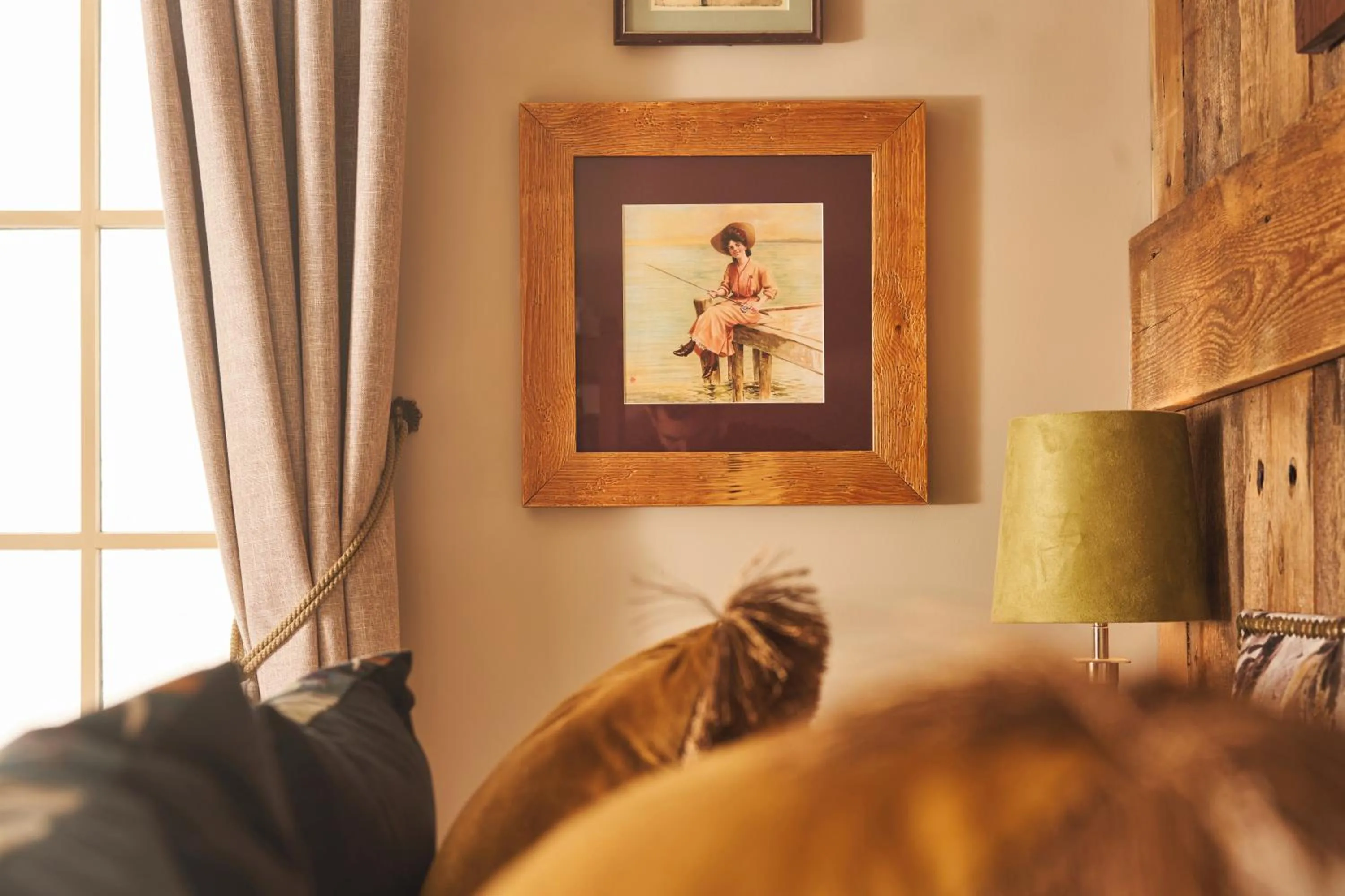 Decorative detail in The Rising Sun