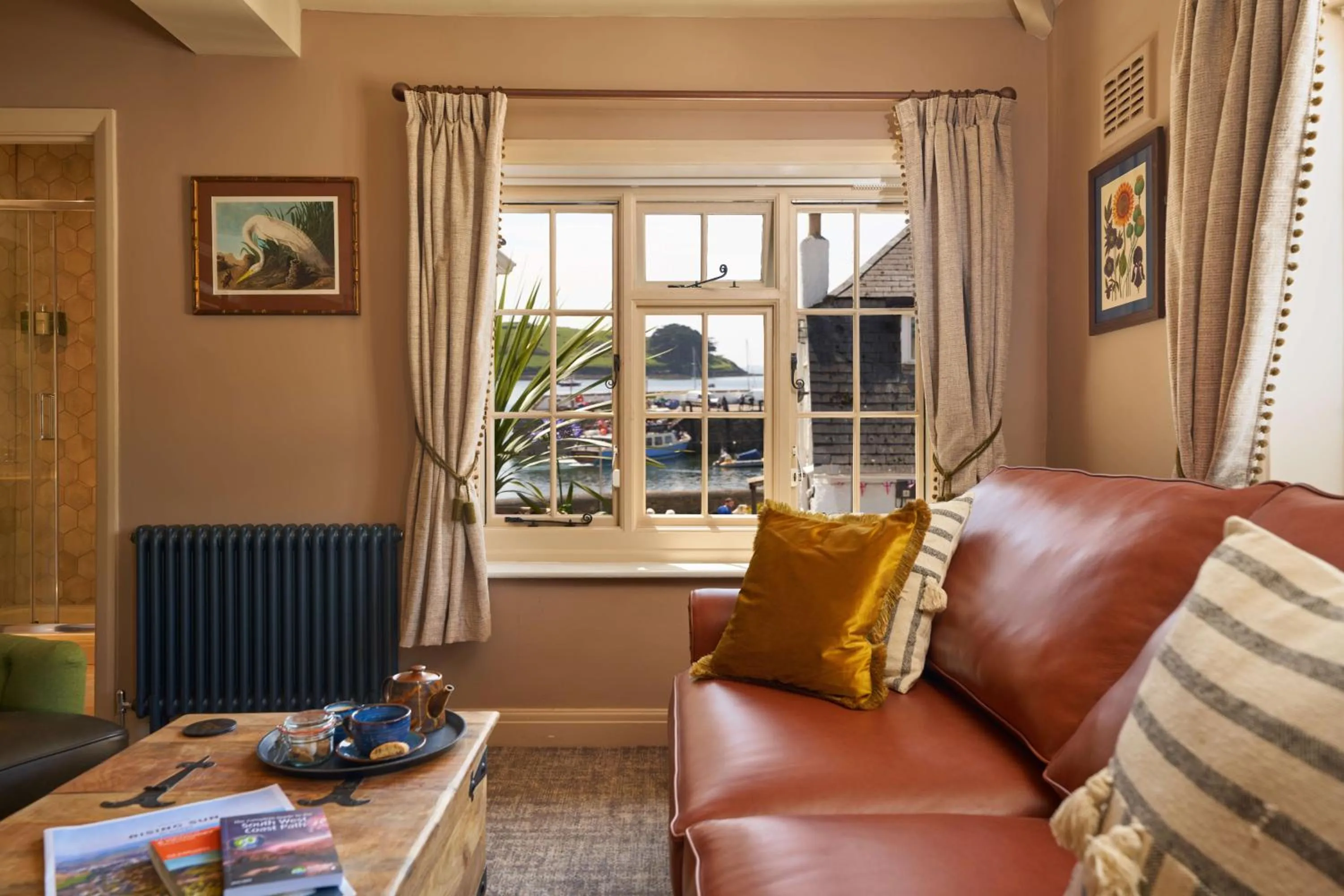 Seating area in The Rising Sun