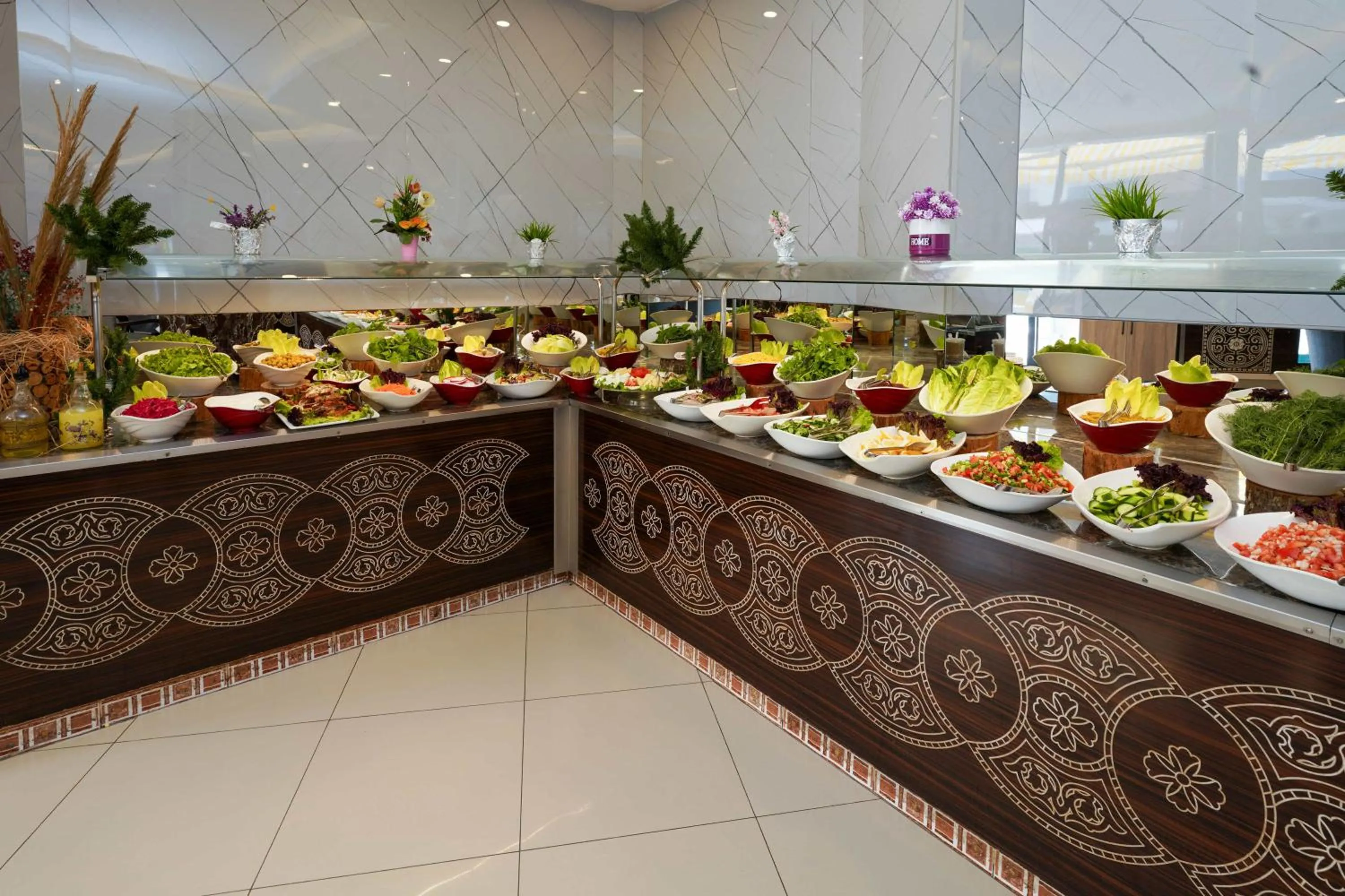 Food and drinks in Kleopatra Arsi Hotel