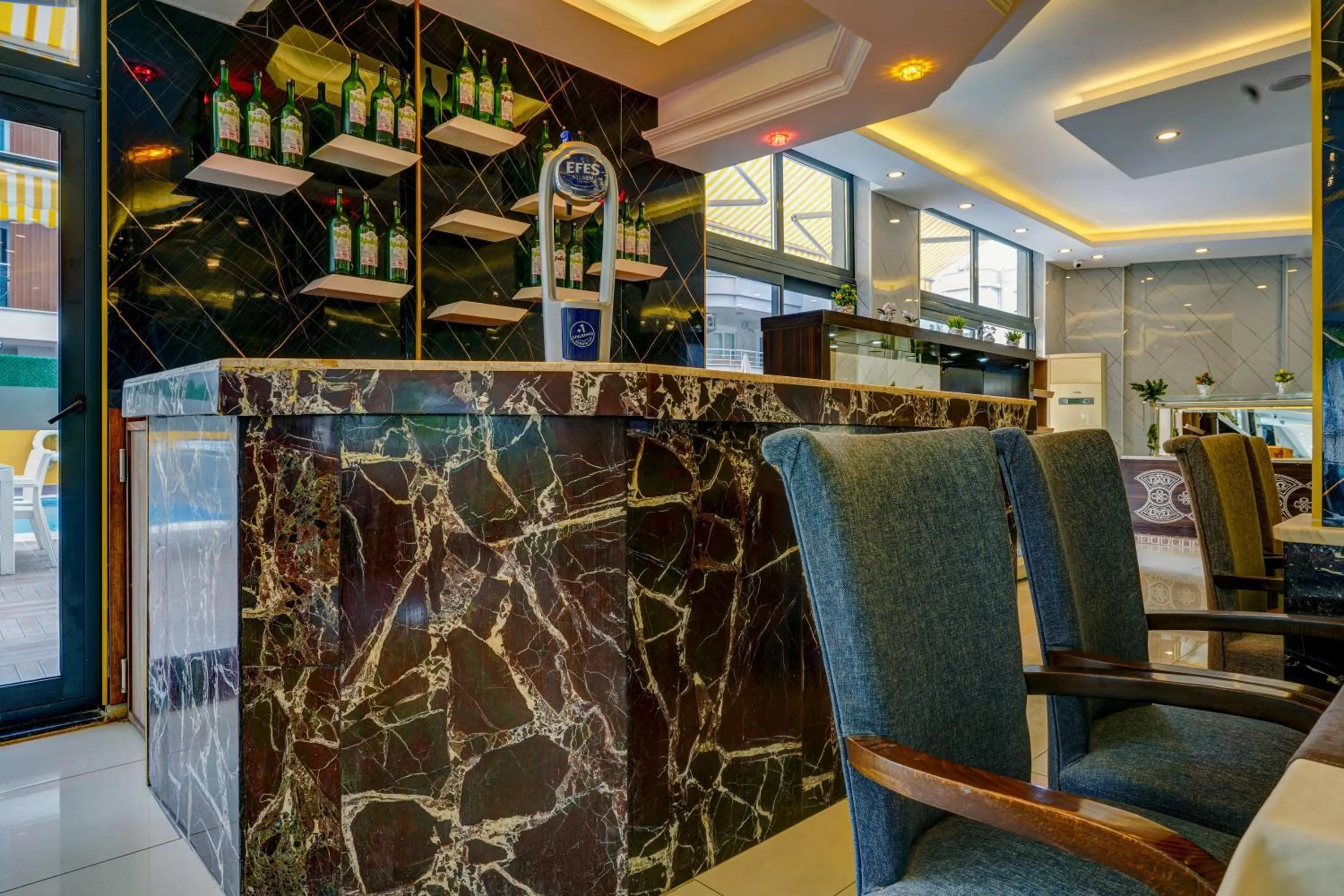 Lounge or bar in Kleopatra Arsi Hotel