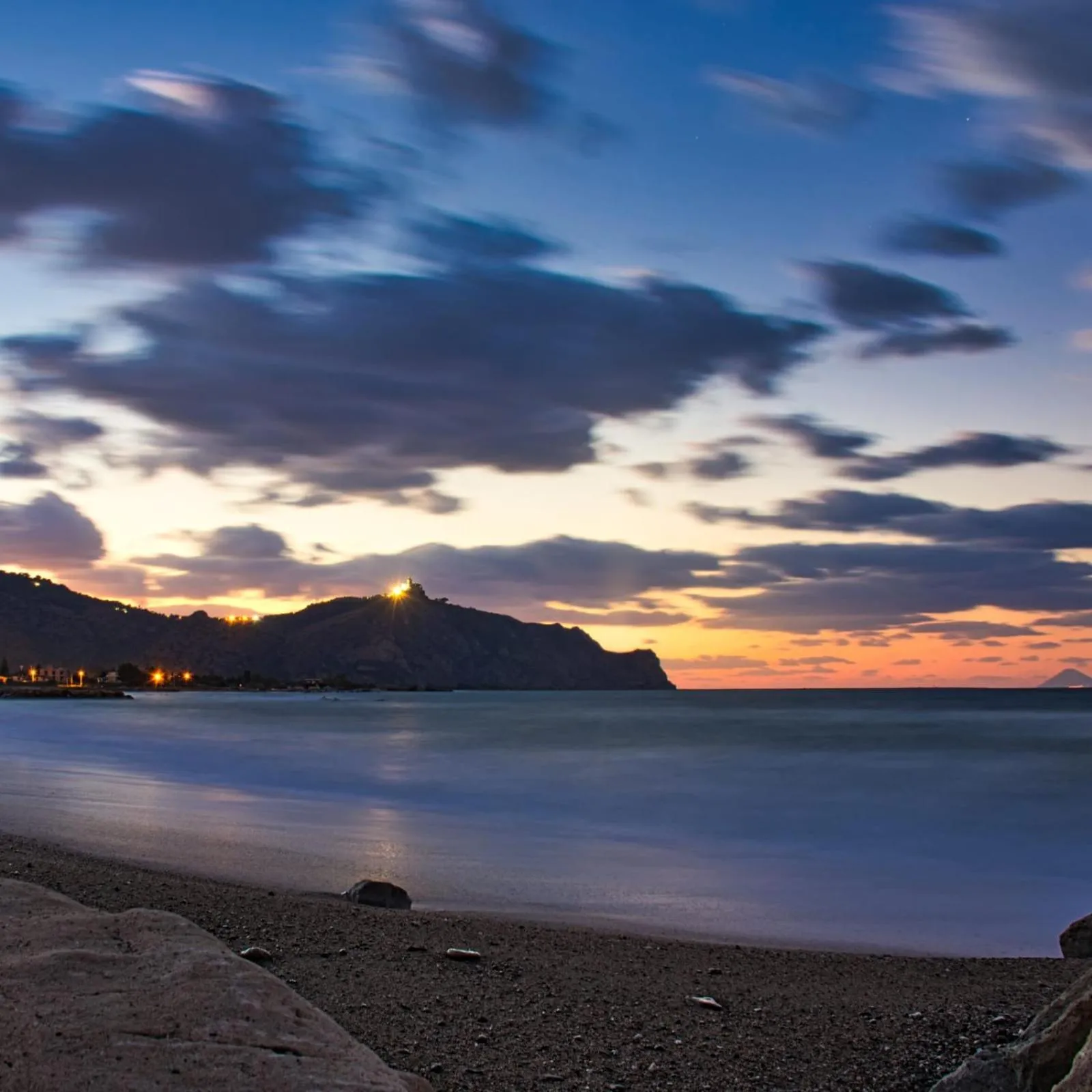 Beach in B&B Scirocco House