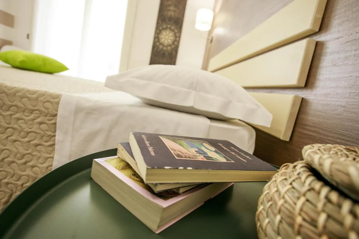 Decorative detail, Bed in B&B Scirocco House