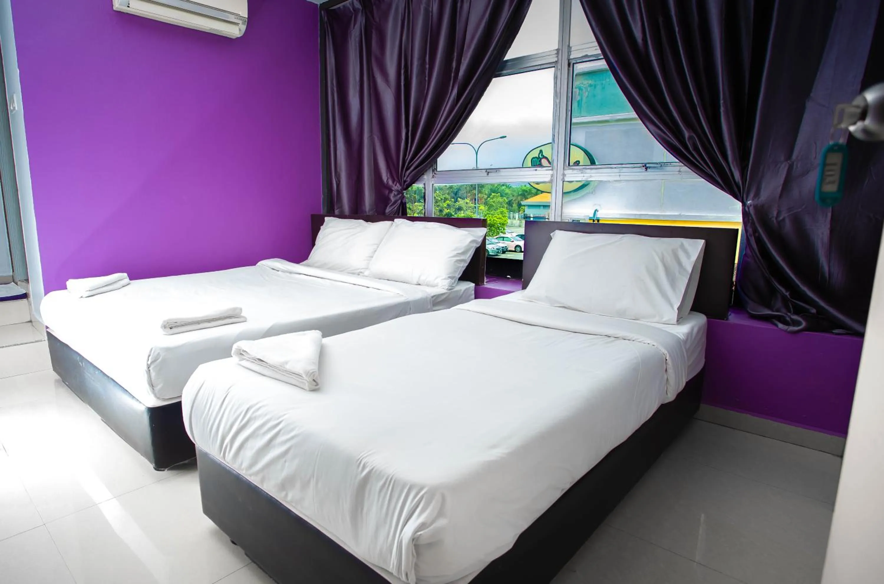 Bed in SMART HOTEL SEKSYEN 15 SHAH ALAM
