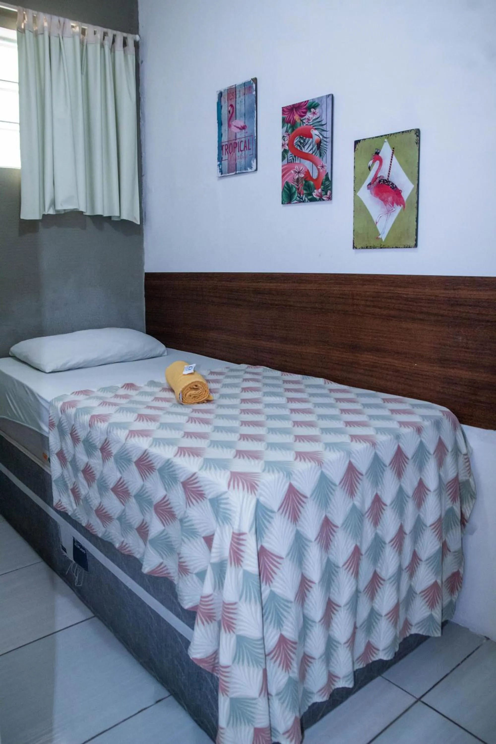 Bed in Casa da Esquina Pousada