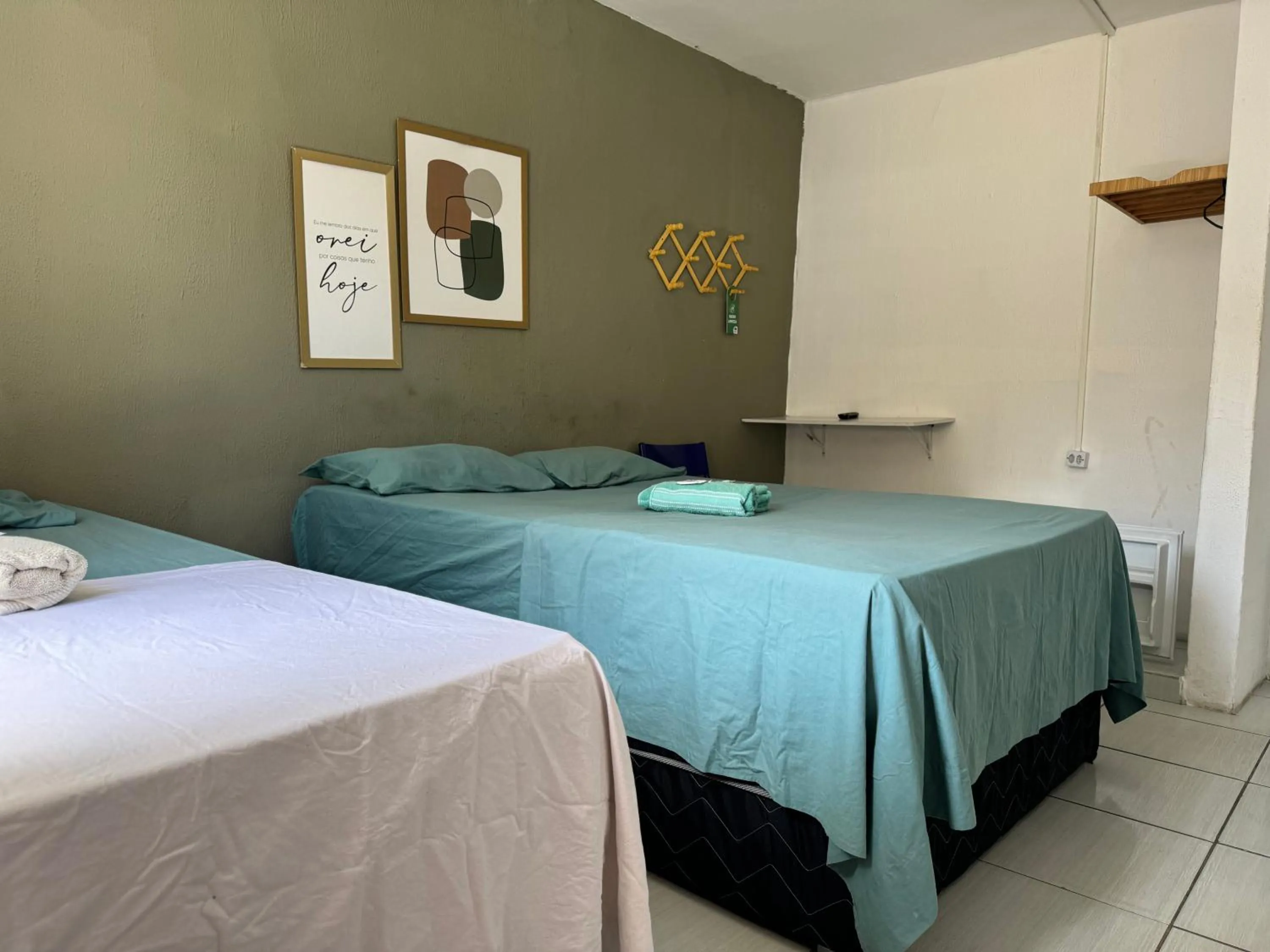 Bed in Casa da Esquina Pousada