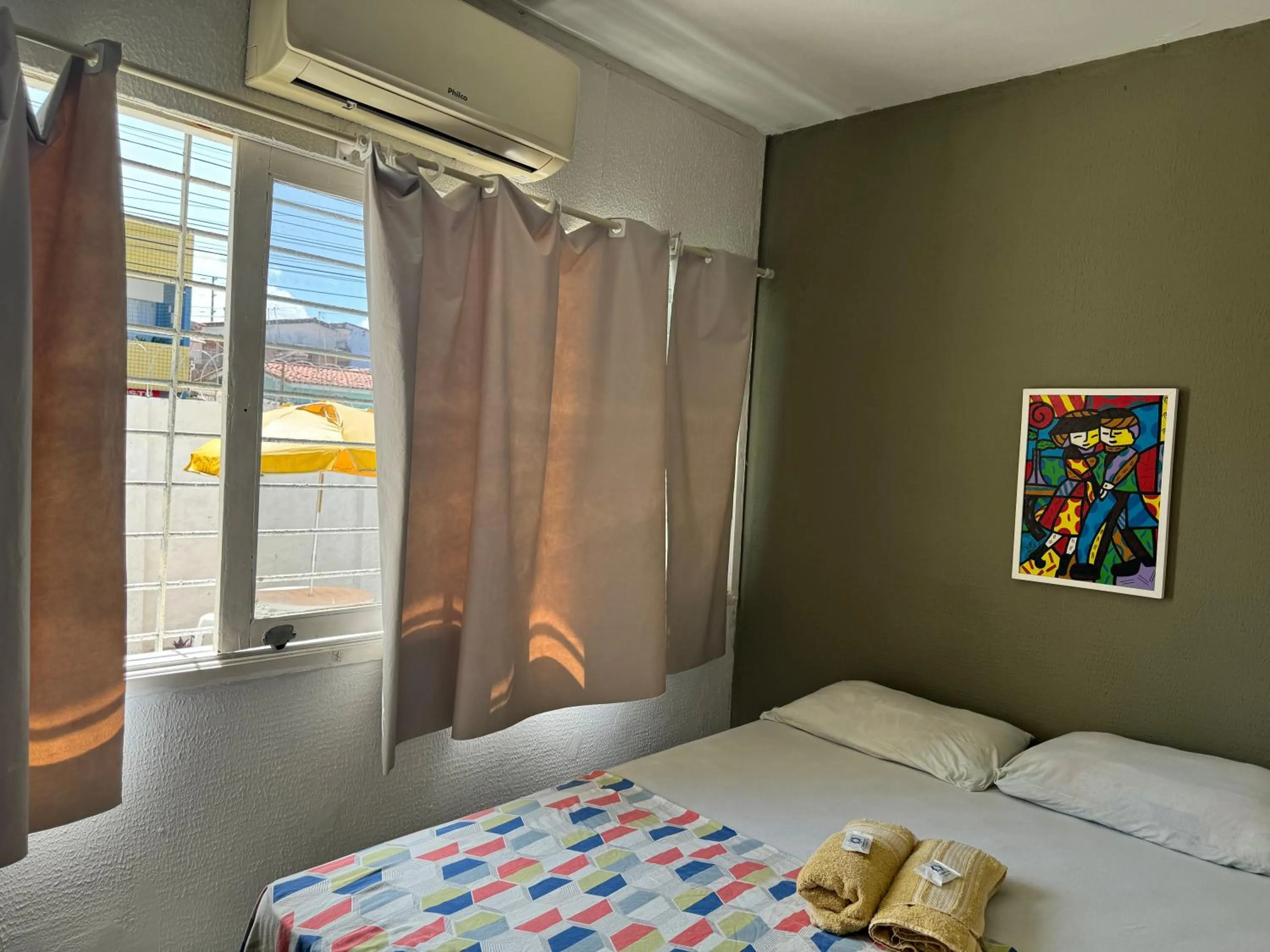 Bed in Casa da Esquina Pousada