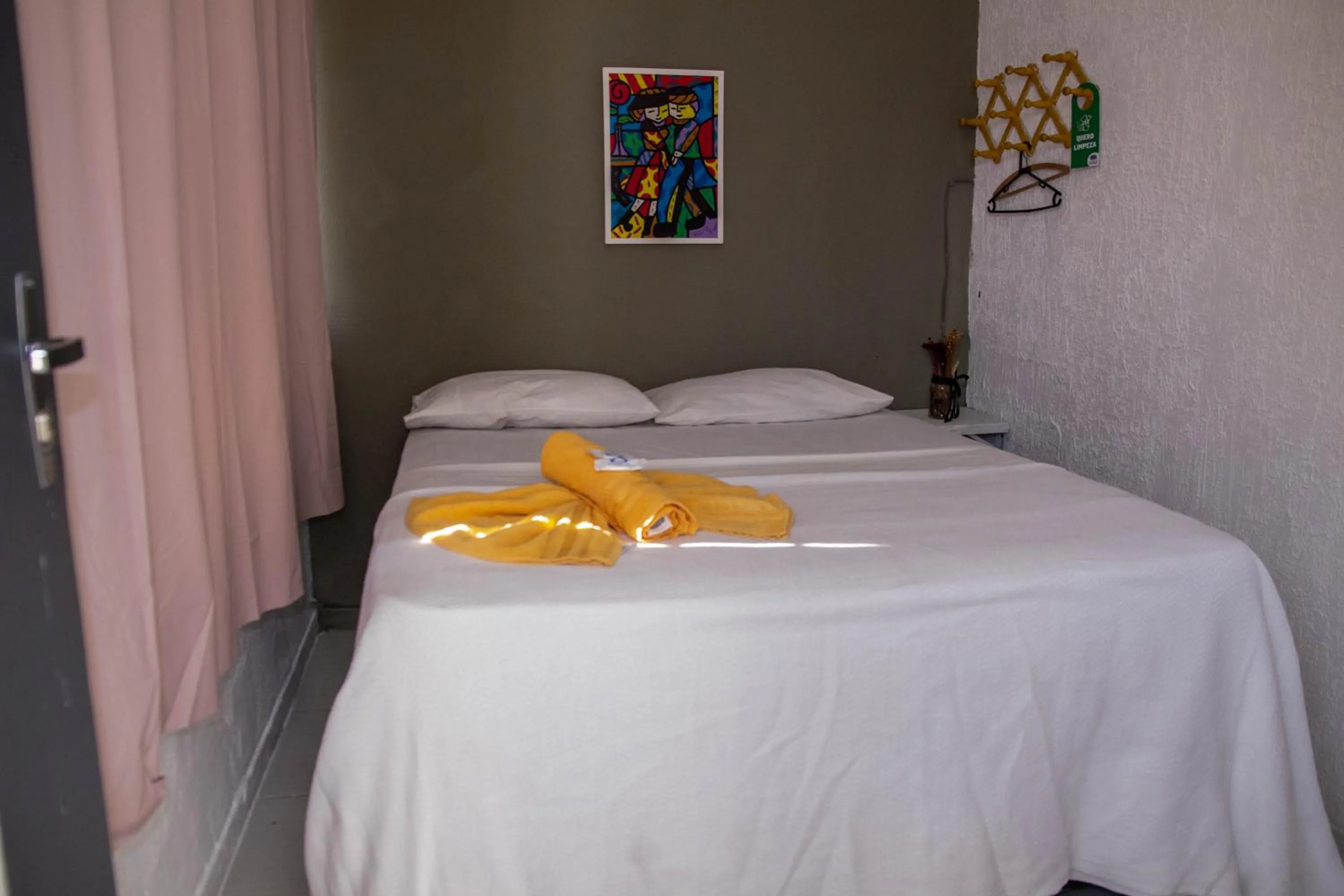 Bed in Casa da Esquina Pousada