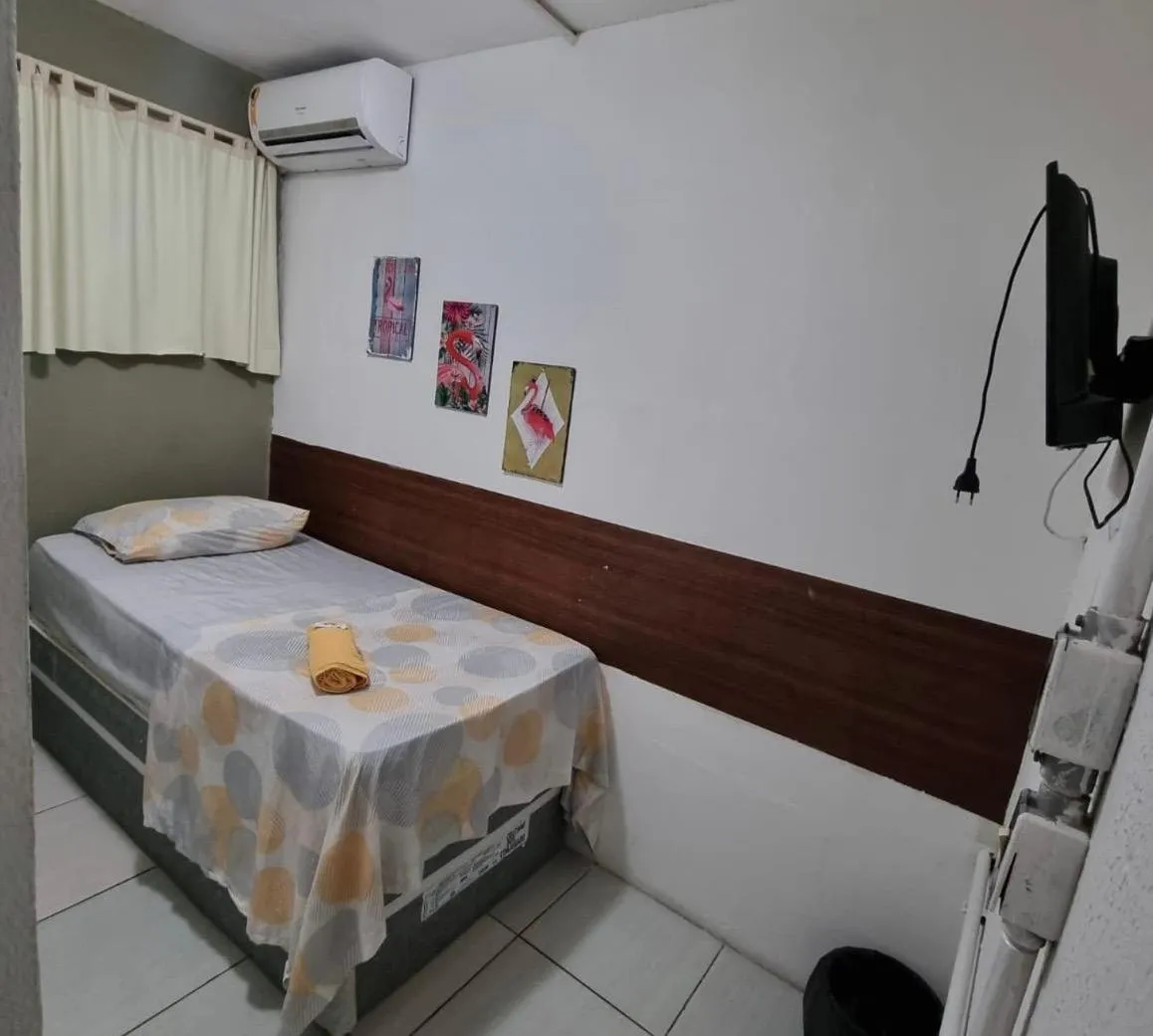 Bed in Casa da Esquina Pousada