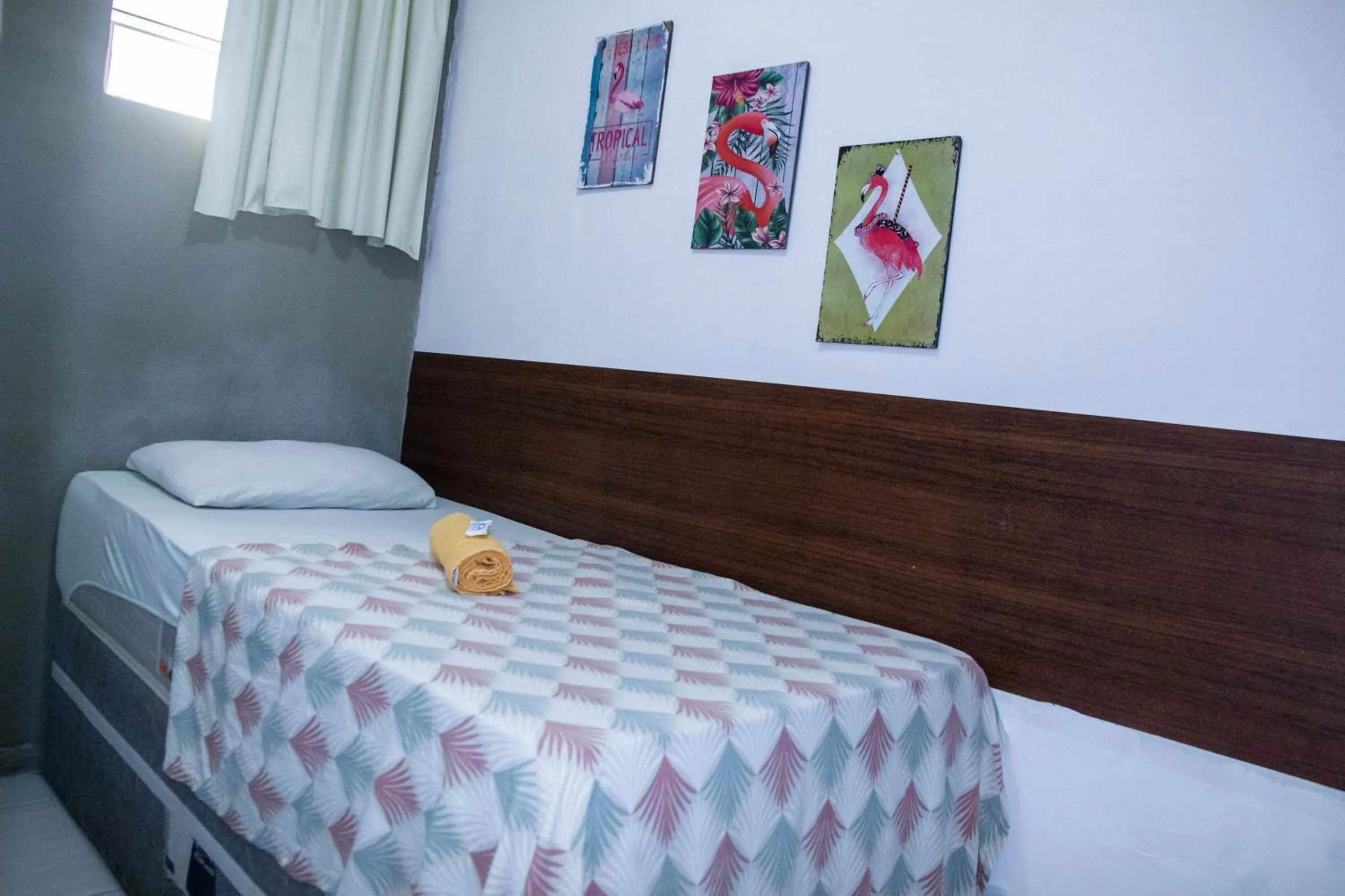 Bed in Casa da Esquina Pousada