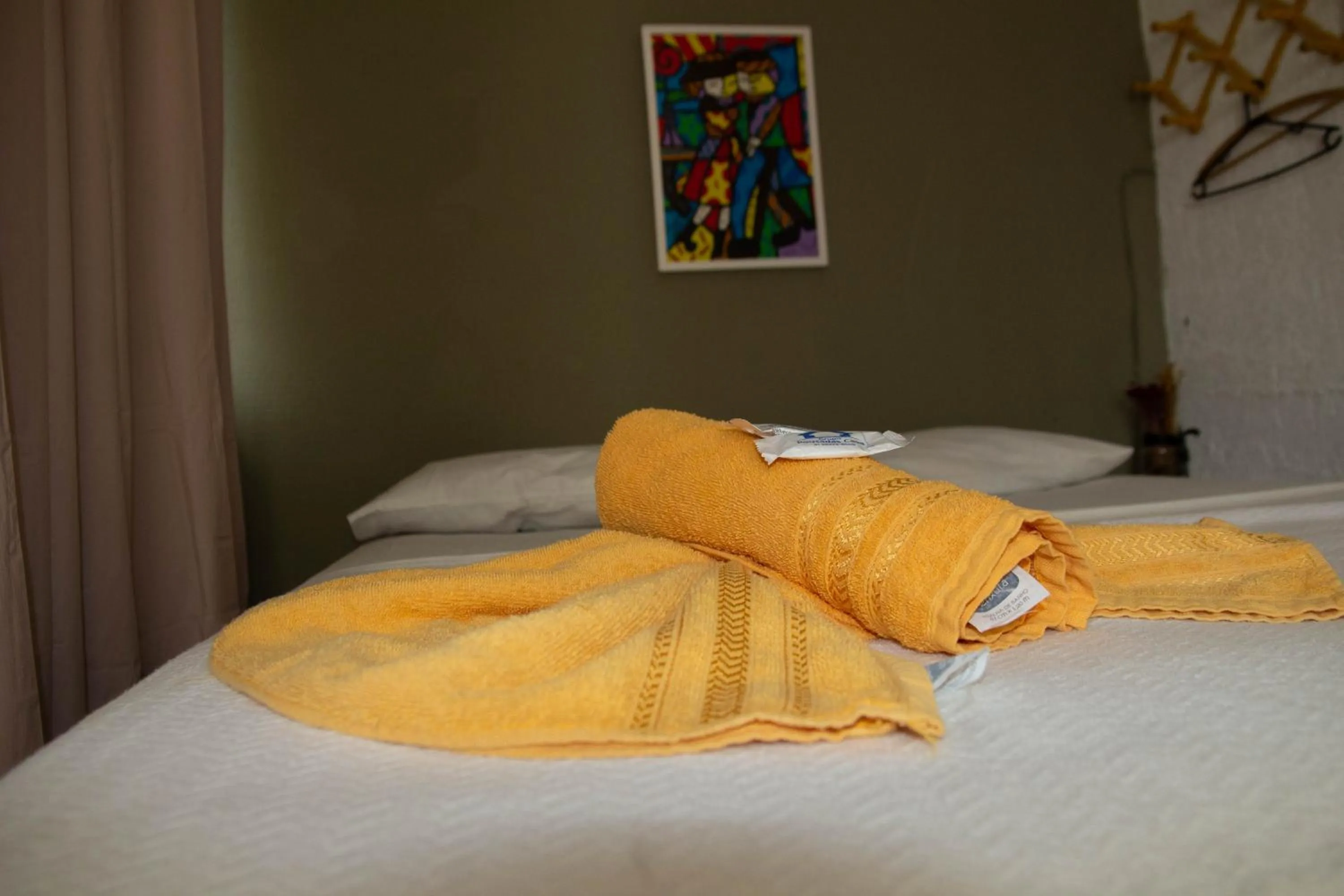 Bed in Casa da Esquina Pousada